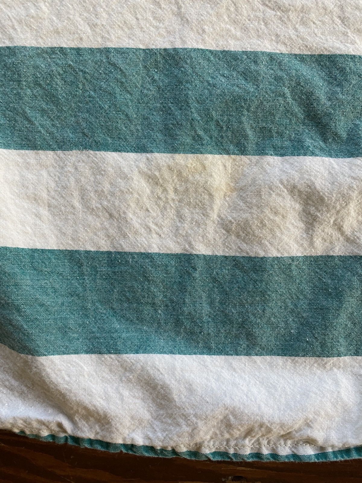 Vintage Vintage 90’s Generalities Faded Stripe Denim Like Pocket Tee Size US L / EU 52-54 / 3 - 17 Thumbnail