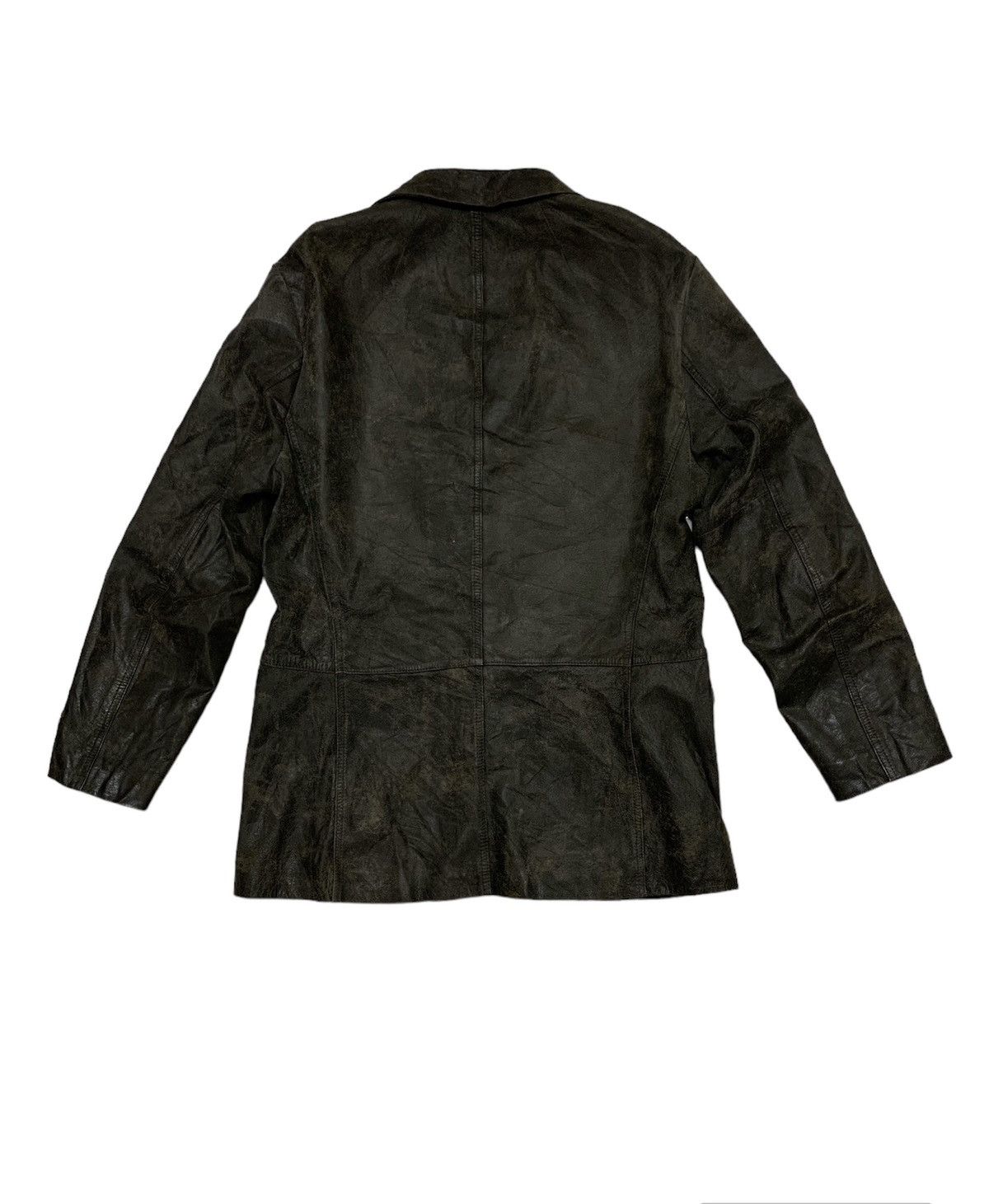 Calvin Klein Calvin klein pig distress leather jacket Size US L / EU 52-54 / 3 - 6 Thumbnail