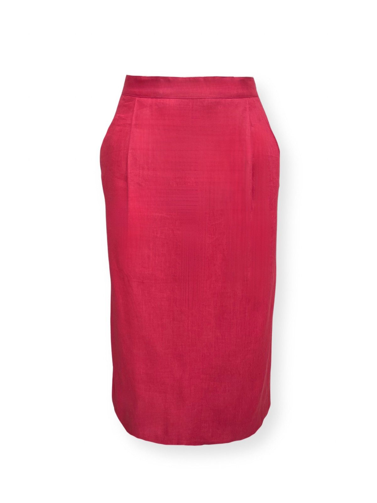 Vintage Gucci Archived 80s Linen Skirt Size 27" / US 4 / IT 40 - 1 Thumbnail