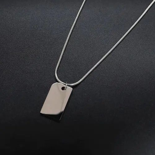 Japanese Brand × Jewelry Stainless Steel SIM Card Necklace Size ONE SIZE - 2 Thumbnail