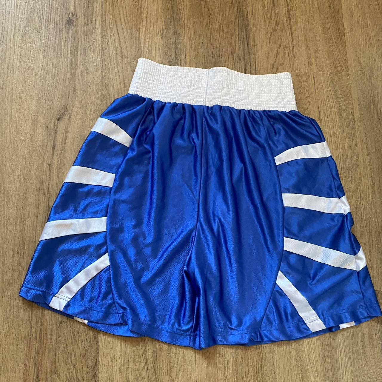 Other Blue and white boxing shorts with elasticated waist Size US XL / EU 56 / 4 - 2 Thumbnail
