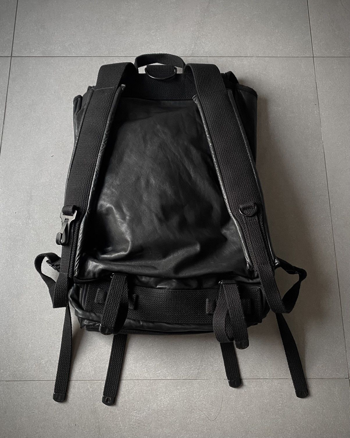 Undercover Undercover 06AW "BBV Guruguru" Leather Backpack Size ONE SIZE - 2 Thumbnail