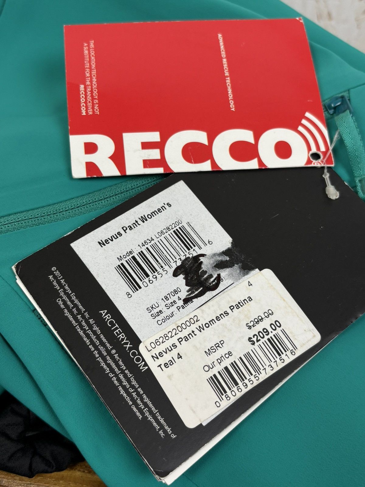 Arc'teryx NWT Arcteryx Nevus Softshell Ski Winter Snow Pants 4 Size 27" / US 4 / IT 40 - 9 Thumbnail