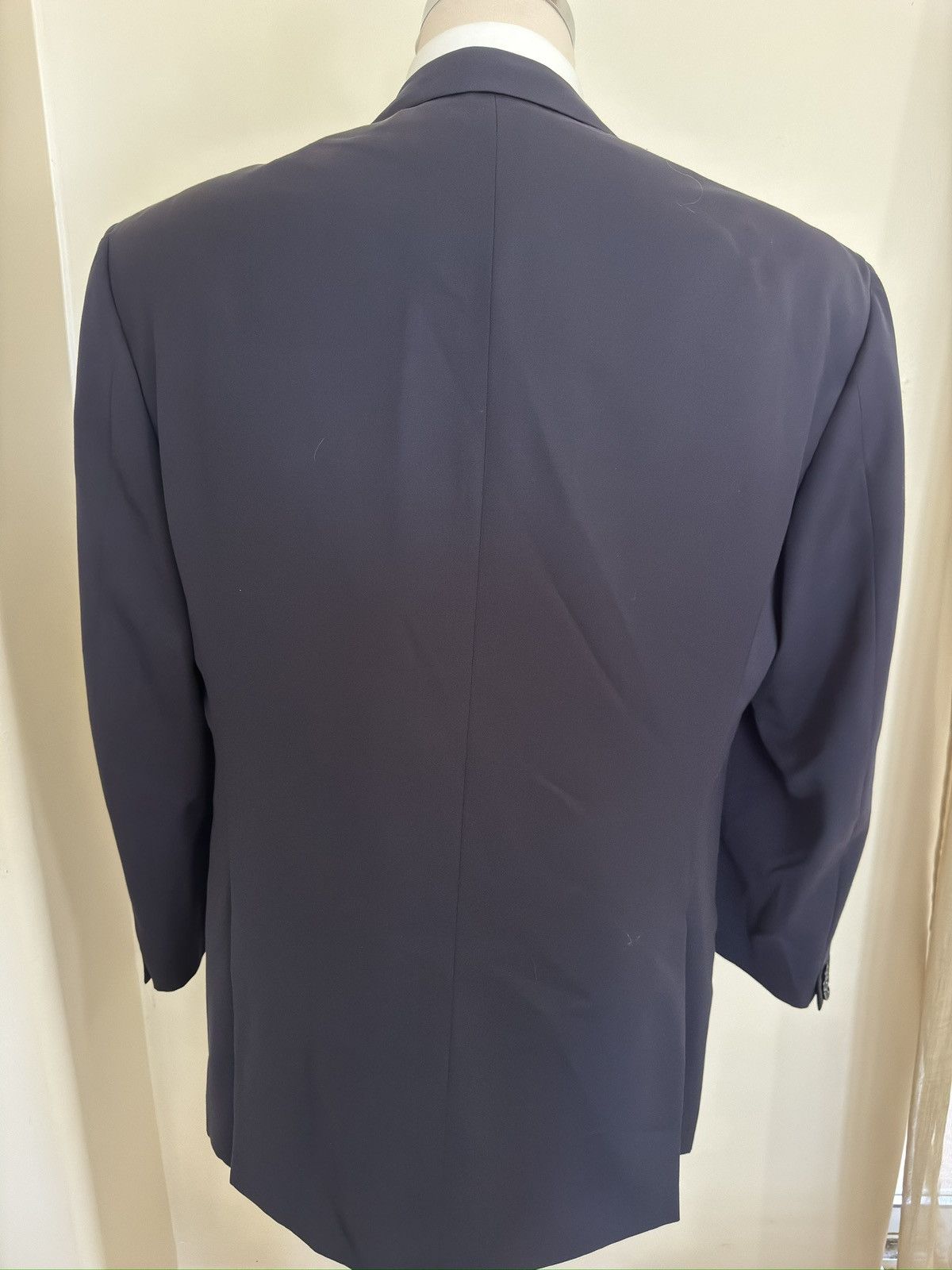 Brioni Brioni Made in Italy 3 Button Jacket in Midnight Navy 46L Size 46L - 6 Thumbnail