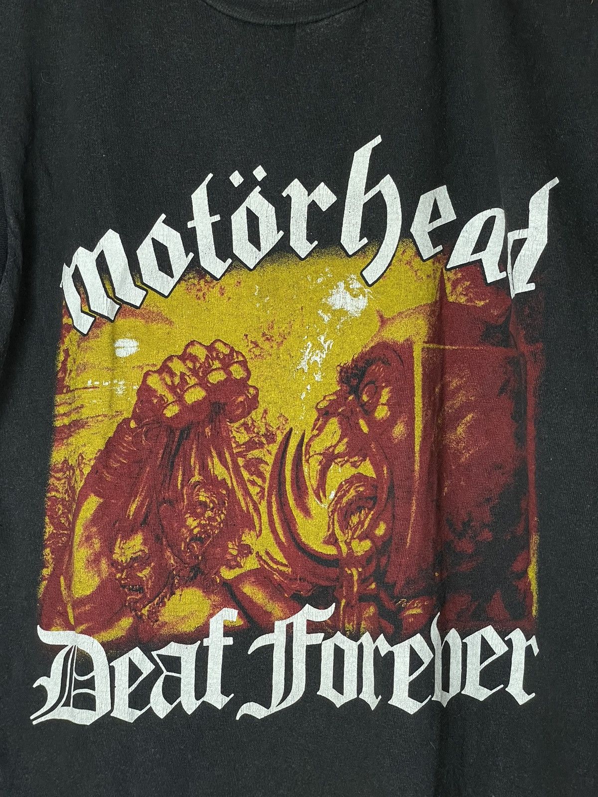 Band Tees × Vintage Vintage 90s MOTORHEAD Metal Band Faded T-Shirt Size US M / EU 48-50 / 2 - 7 Thumbnail