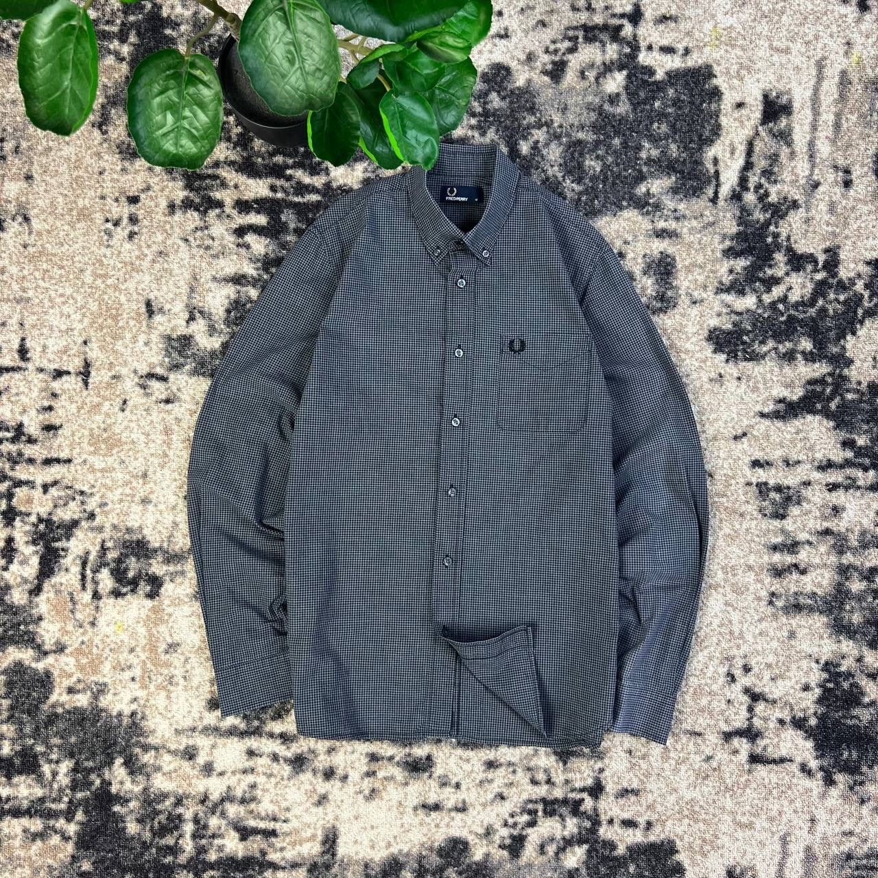 Fred Perry Fred Perry Luxury Mini Logo Checkered Button Up Shirt Size US M / EU 48-50 / 2 - 1 Thumbnail