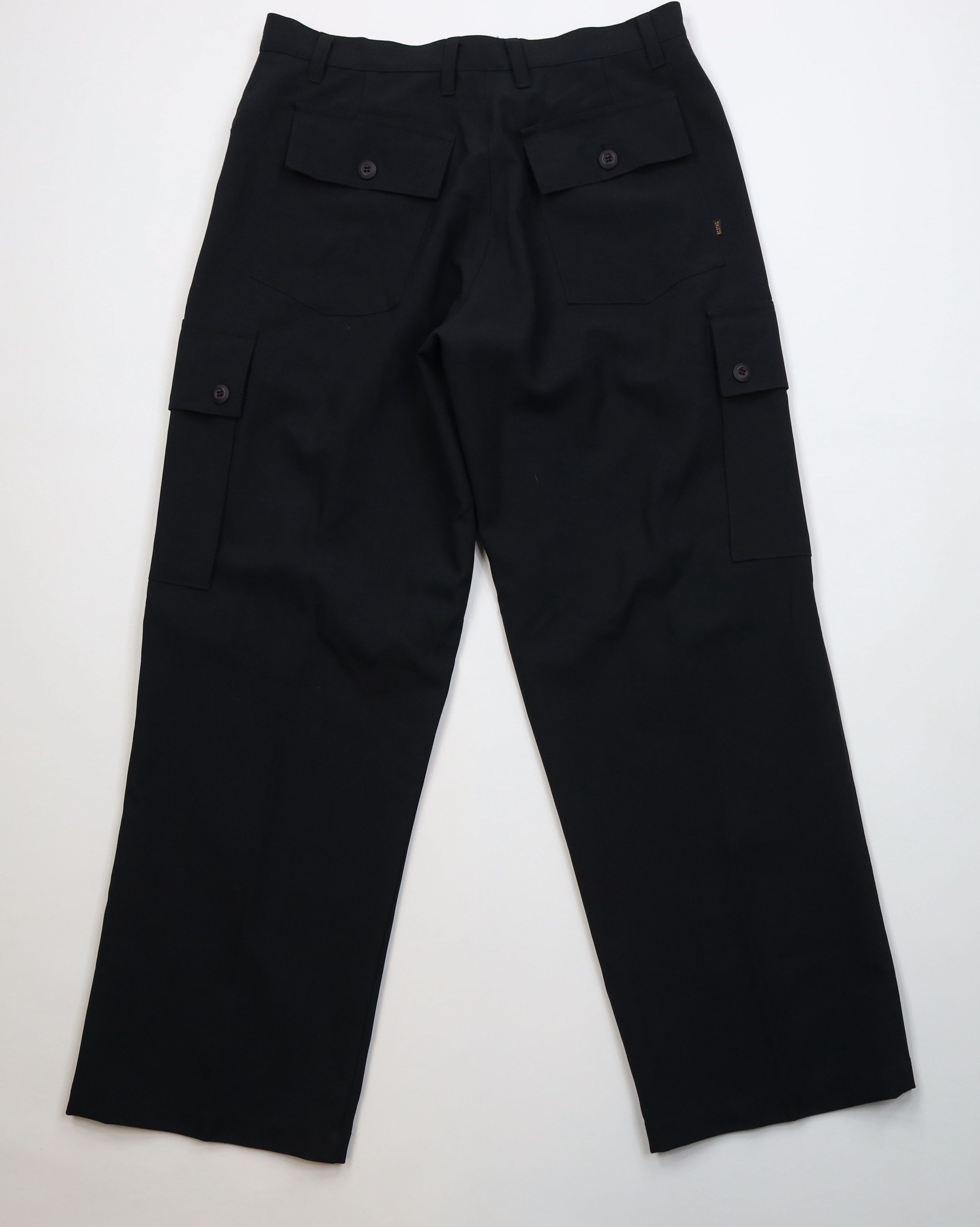 Vintage Vintage 90s Rockabilly Streetwear Wide Leg Cargo Pants USA Size US 36 / EU 52 - 8 Thumbnail