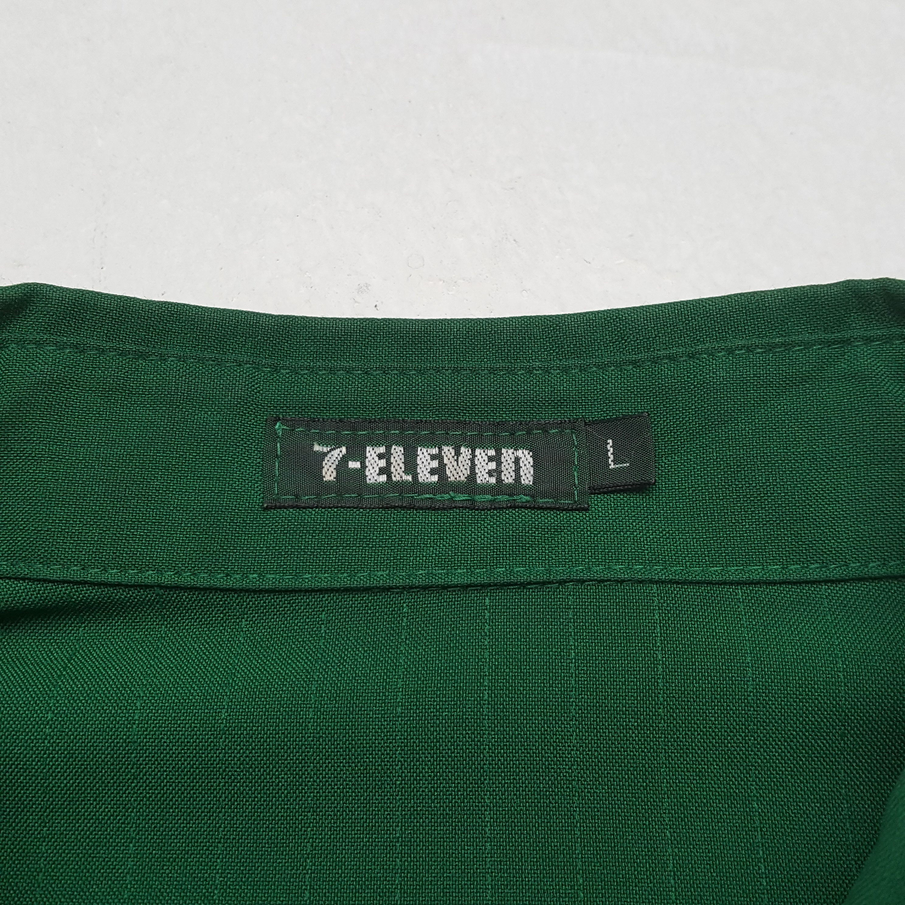 Vintage 7 Eleven Uniform Workwear Jacket C299N57 Size US M / EU 48-50 / 2 - 8 Thumbnail