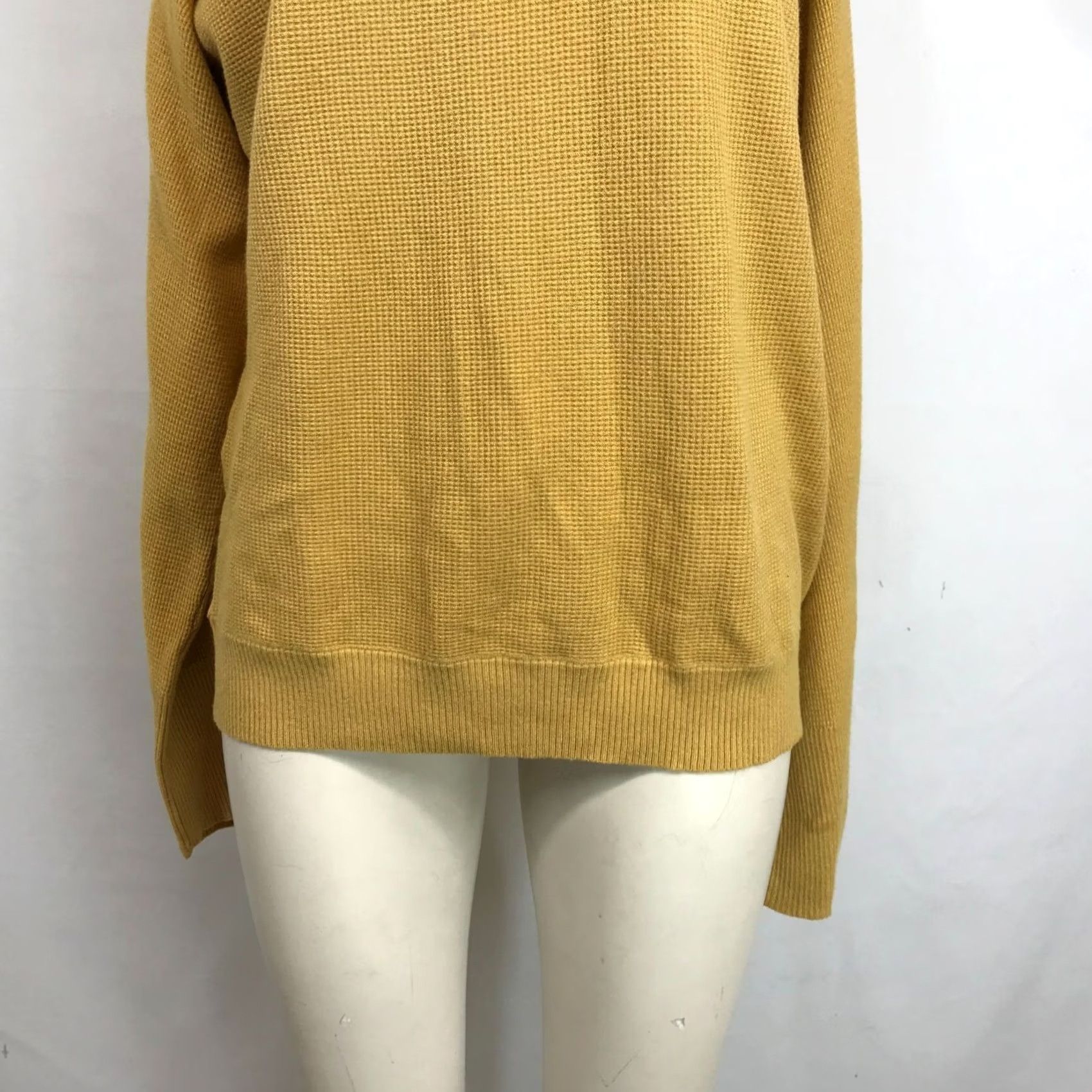 Vintage STACCATO Womens XL Sweater Gold Long Sleeve Round Neck Pullover Size XL / US 12-14 / IT 48-50 - 3 Thumbnail