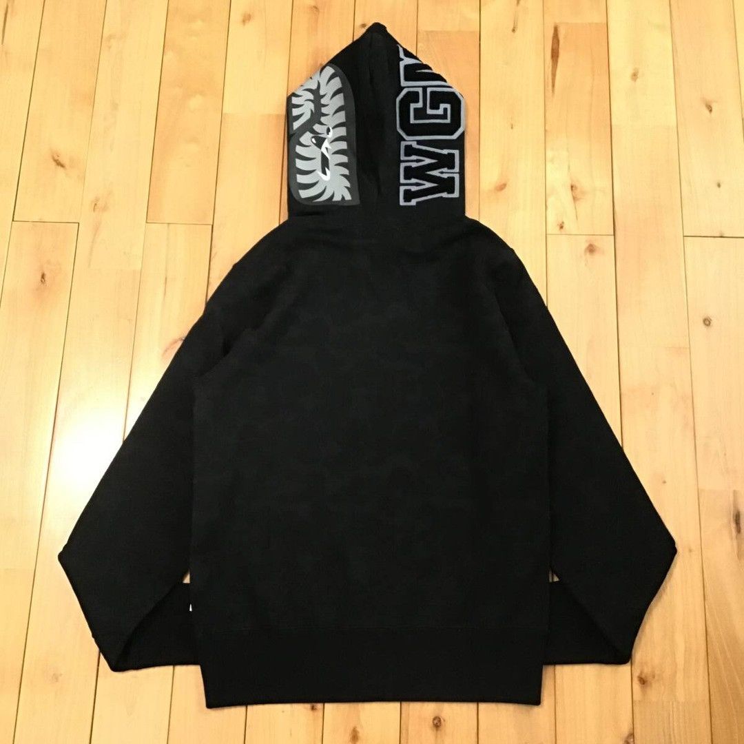 Bape 🔥Limited to 50🔥 BAPE SENSE Solid camo shark full zip hoodie Size US S / EU 44-46 / 1 - 4 Thumbnail