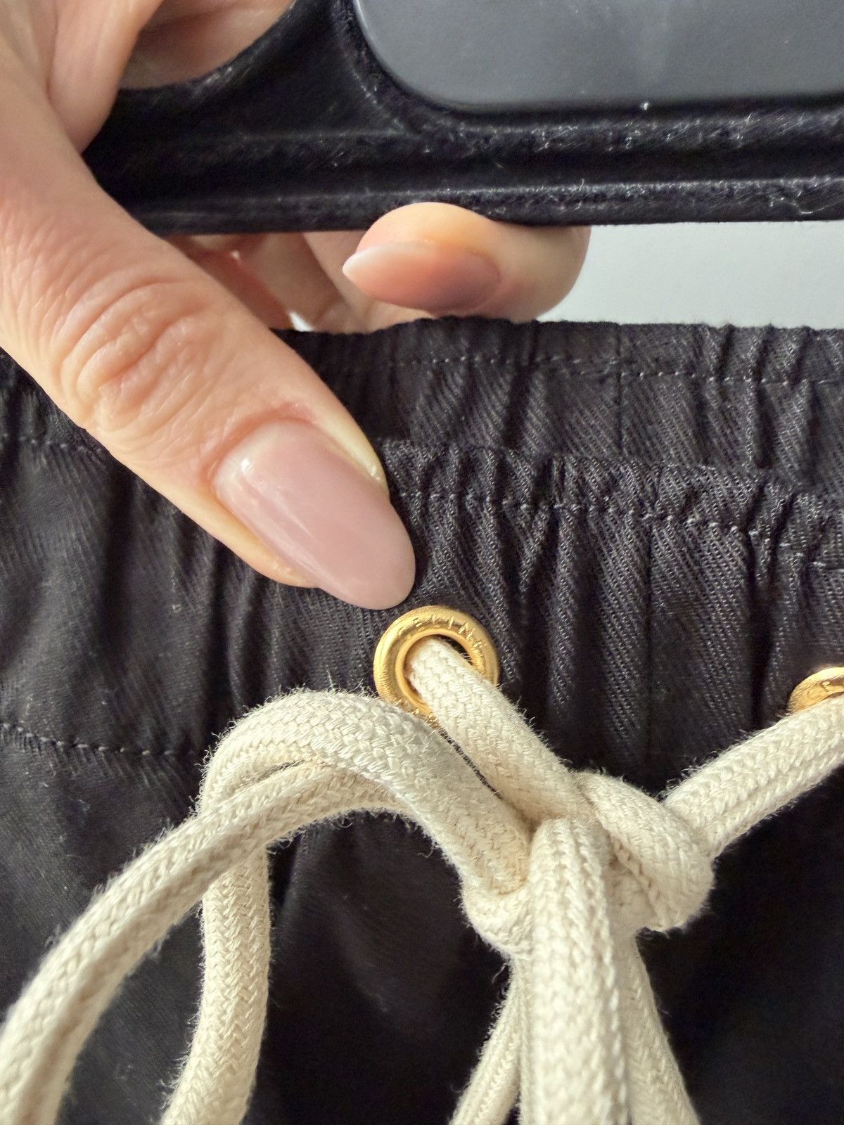 Celine Celine Cargo Cotton Pants in Black Size 24" / US 00 / IT 34 - 4 Thumbnail