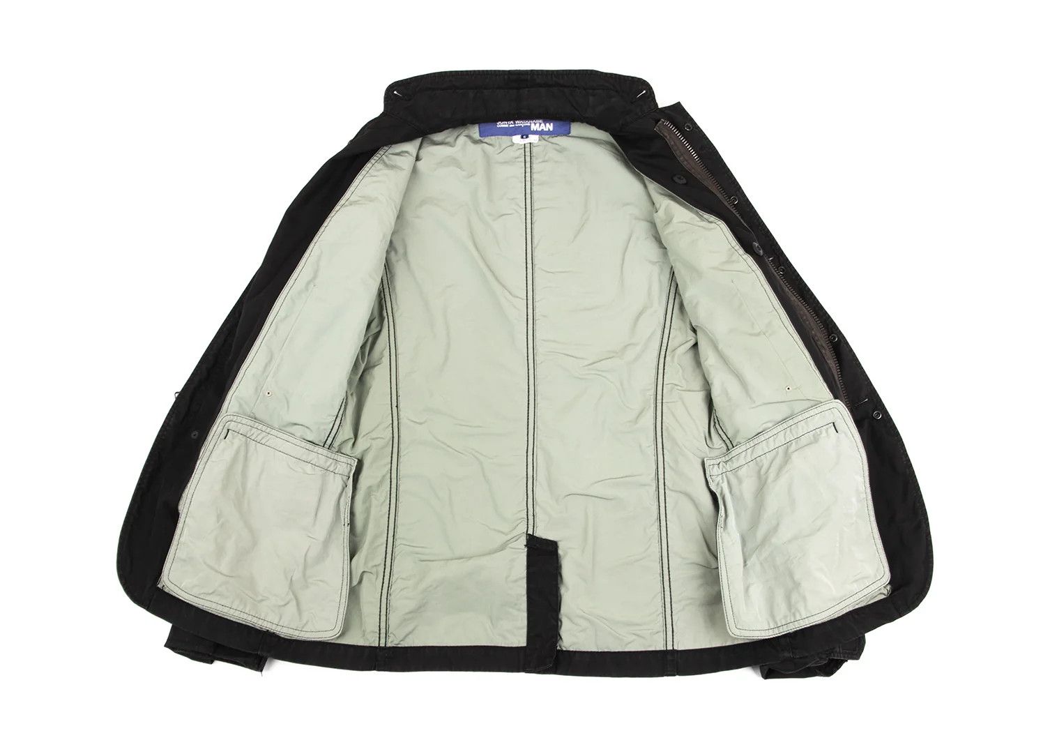 Junya Watanabe Military Jacket with Flap Pockets in Black, Size S Size US S / EU 44-46 / 1 - 16 Thumbnail