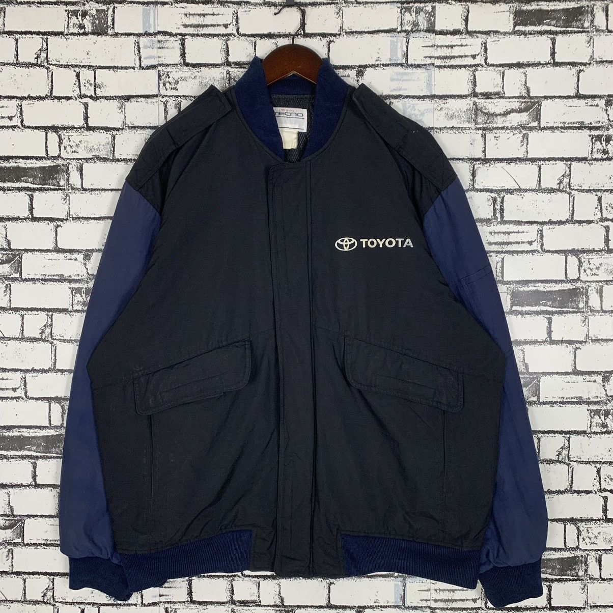 image of Tobacco Motorwear Company Toyota Motor Corporation Is Japanese Automotive Light Jacket in Black (Si