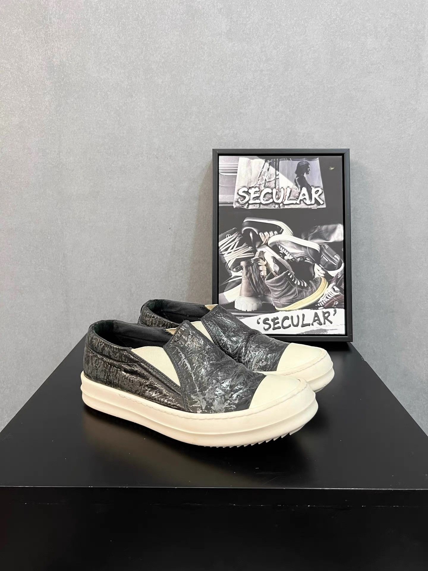Rick Owens Rick Owens Slip-On "Big Converse" Sneakers K34 Size US 6 / IT 36 - 1 Thumbnail