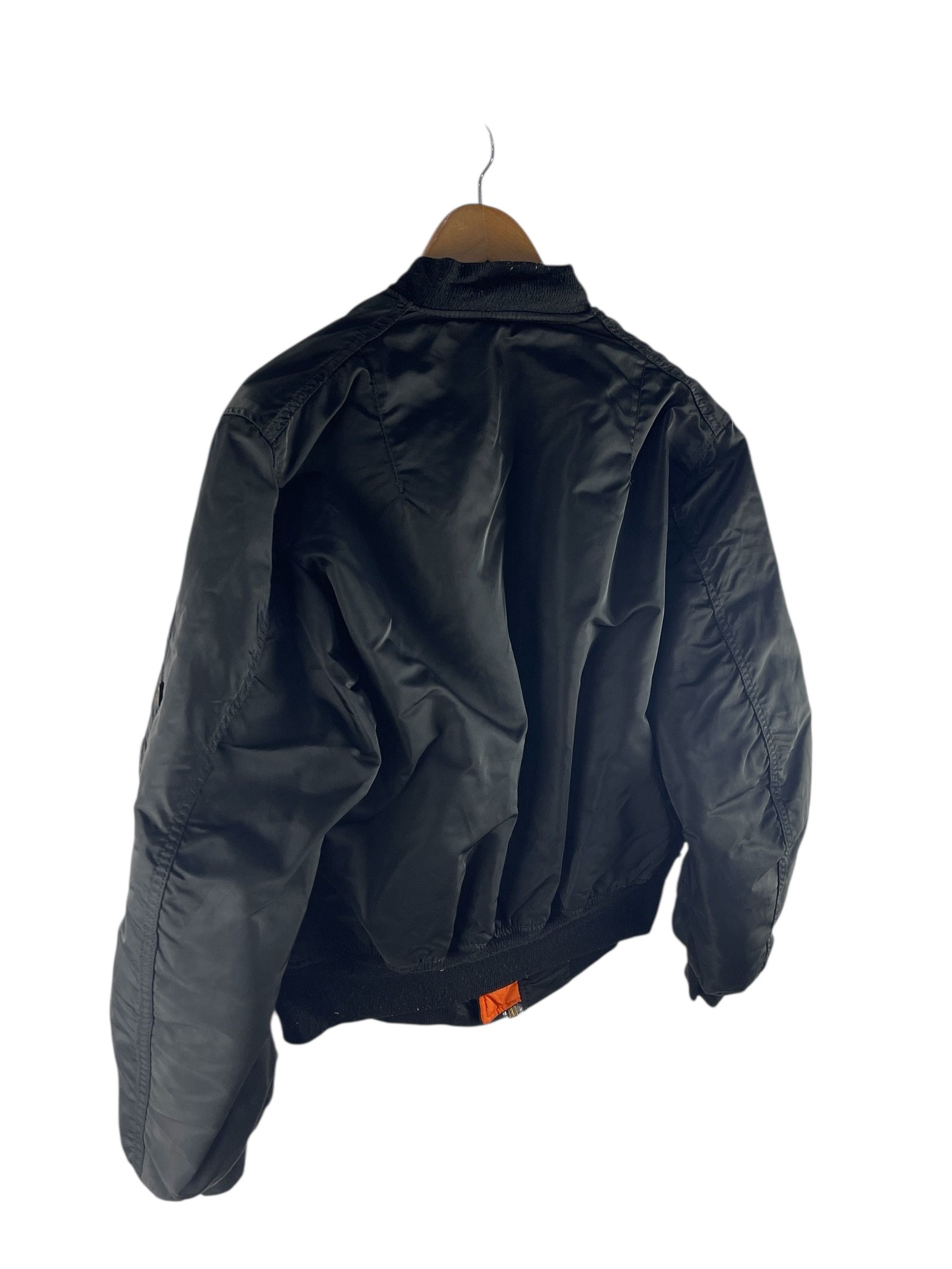 Alpha Industries Vintage Alpha MA-1 Military Style Flight Jacket Size US L / EU 52-54 / 3 - 6 Thumbnail