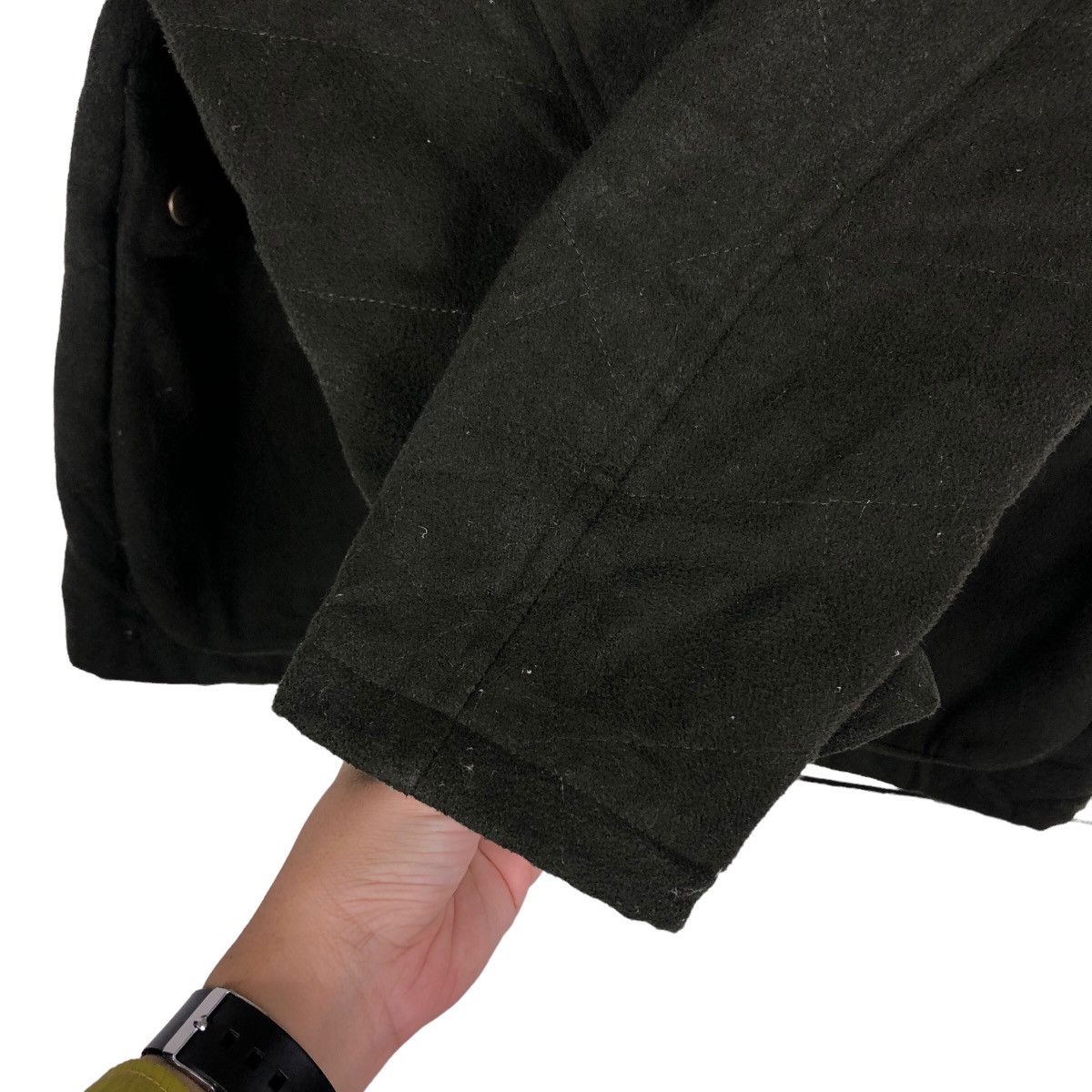 JW Anderson 🔥Dark Green Wool Chore Inspector Cargo Jacket Uniqlo Japan Size US L / EU 52-54 / 3 - 12 Thumbnail