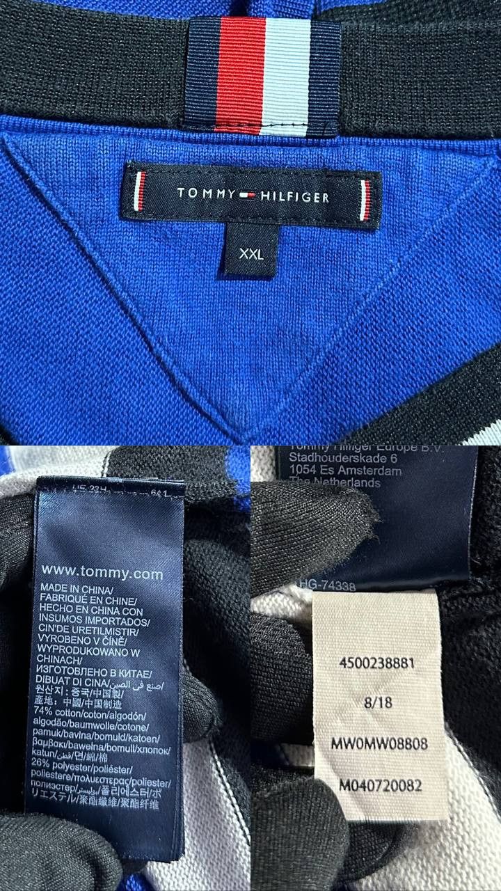 NHL × Tommy Hilfiger Tommy Hilfiger sweatshirt men big logo sport hockey style Size US XXL / EU 58 / 5 - 10 Thumbnail