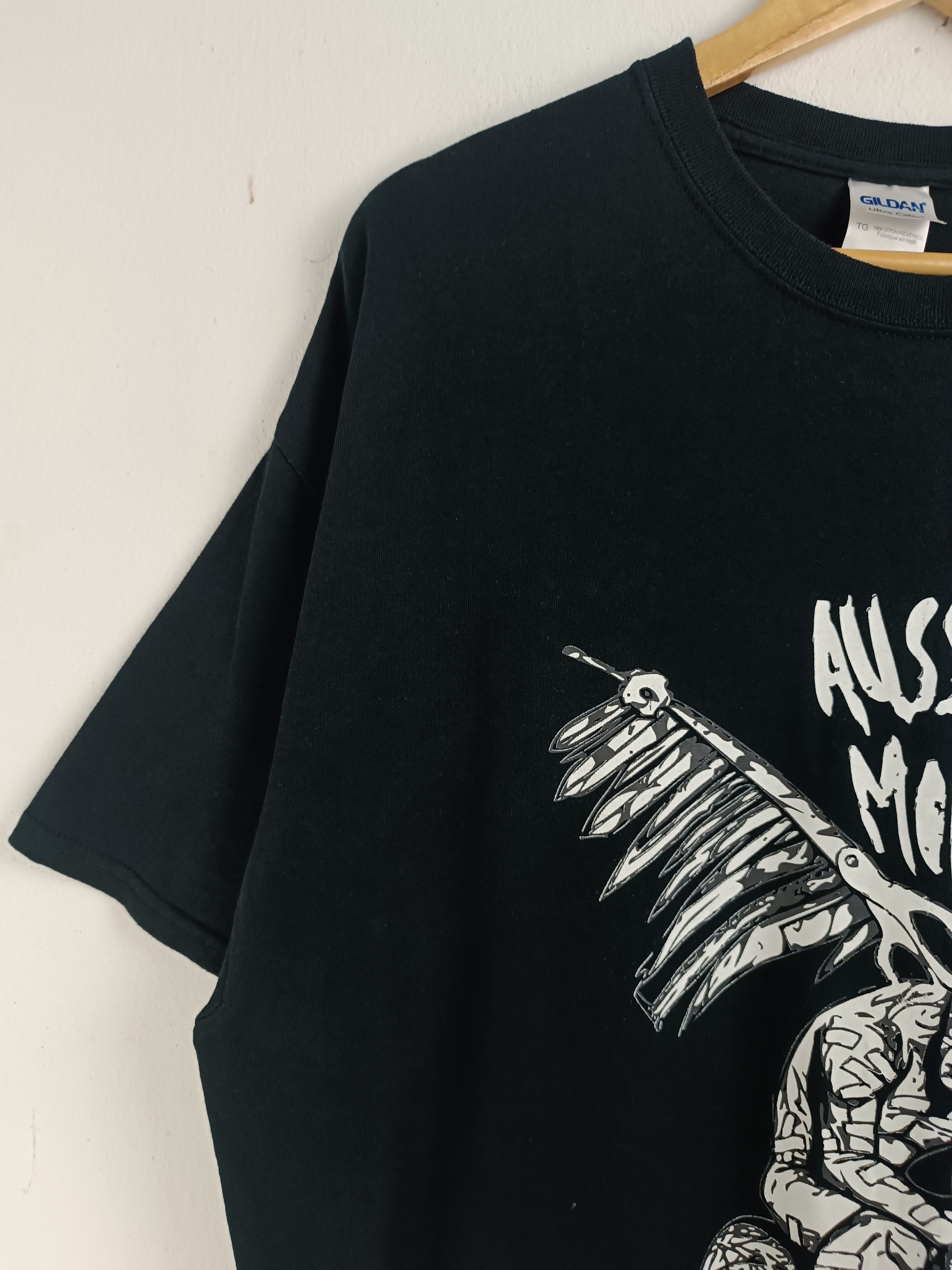 Band Tees VINTAGE AUSSITORT MORT SCREAMO SCRAMZ POST ROCK BAND Size US XL / EU 56 / 4 - 5 Thumbnail