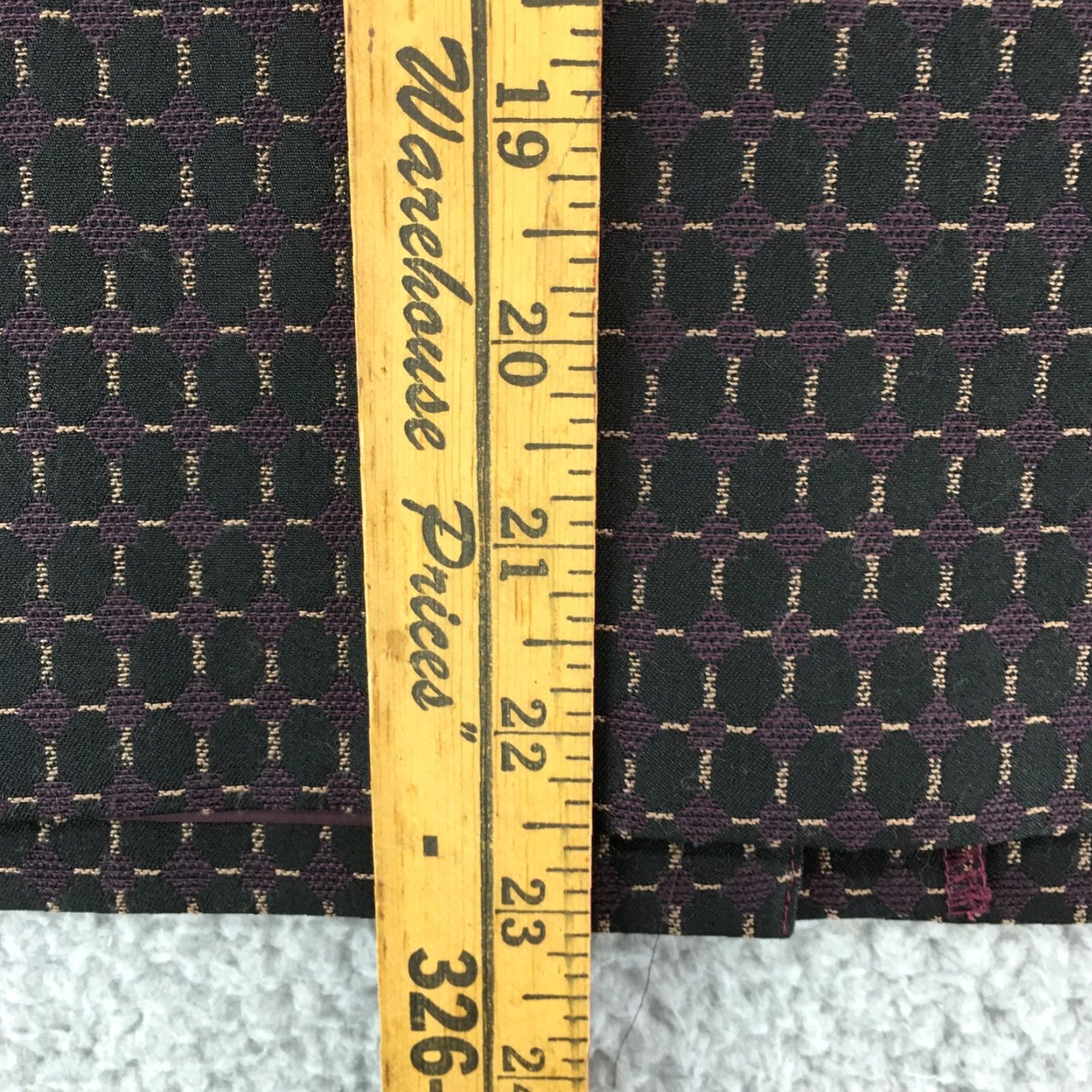 Vintage Halogen Skirt Womens 8 Purple Knee Length Flat Front Straight & Pencil Casual Everyday Size 30" / US 8 / IT 44 - 3 Thumbnail