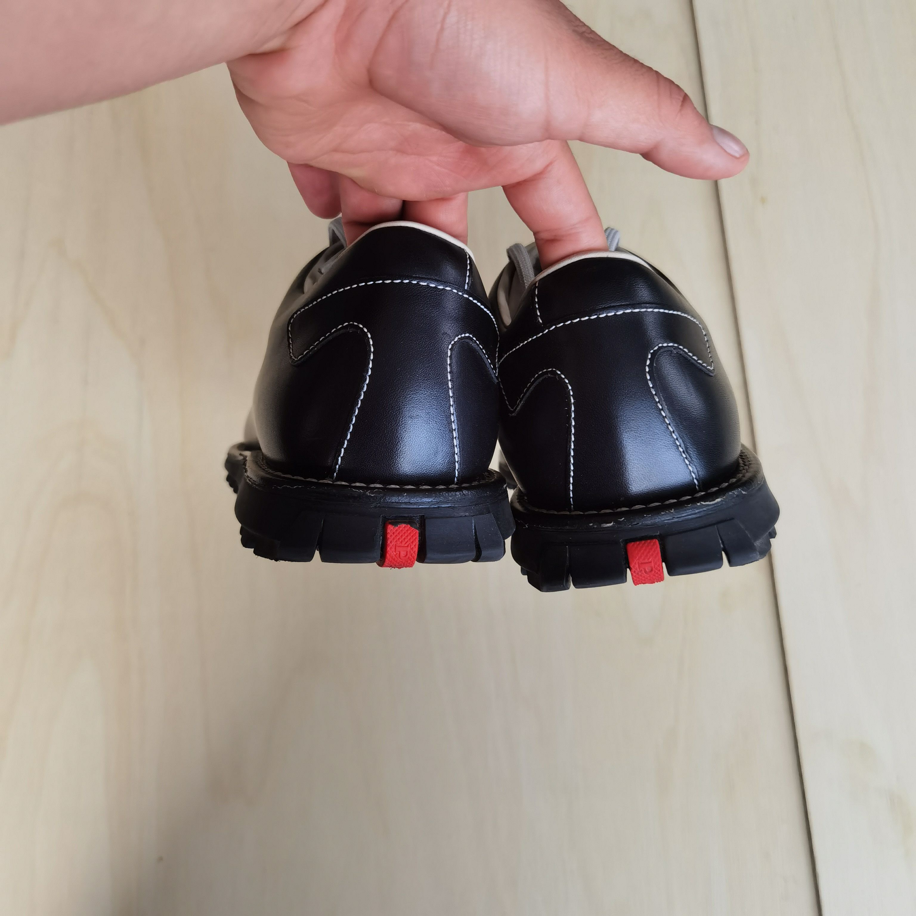 Prada archive leather hiking shoes