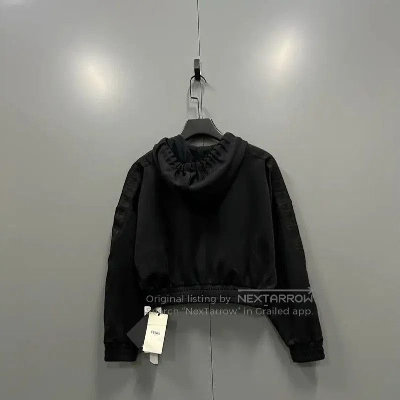 Fendi Fendi Black Cotton Jacket for Women . Size XXS / US 00 / IT 34 - 1 Thumbnail