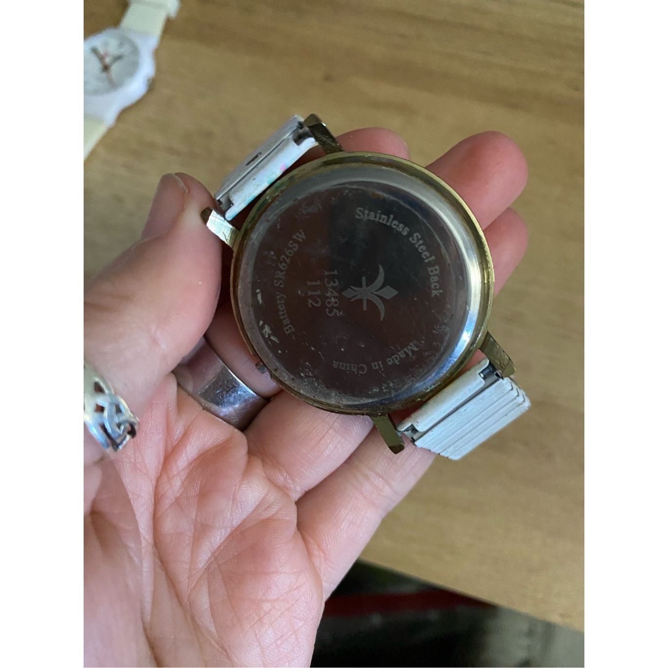 Linea LINEL Floral Stretch Band Watch Crystal Bezel Expansion Band Size ONE SIZE - 5 Thumbnail