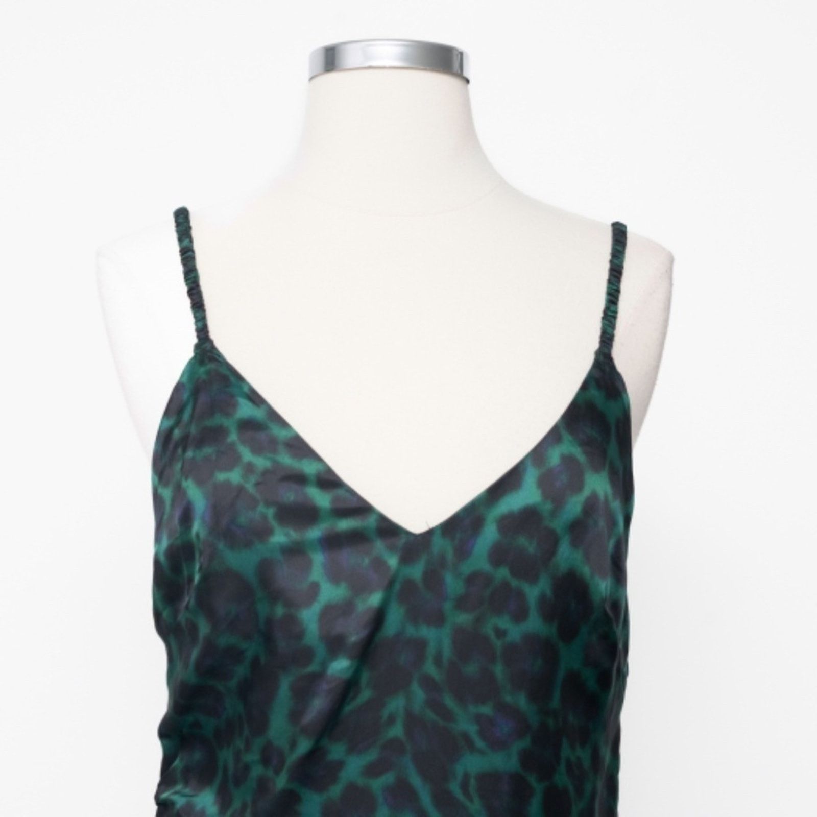 Sandro Sandro. Amazonie Leopard Print Slipdress. Size S / US 4 / IT 40 - 10 Thumbnail