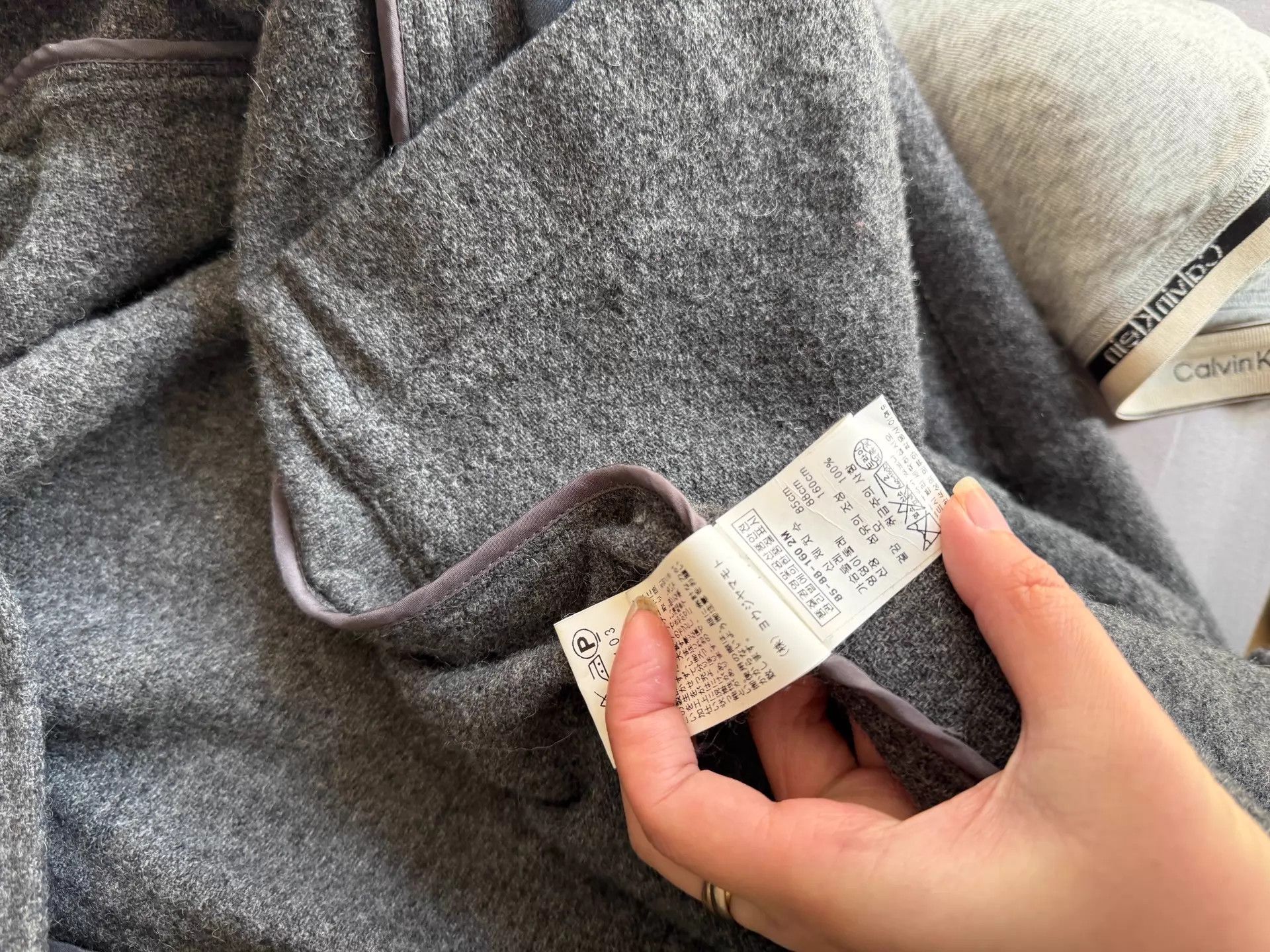 Yohji Yamamoto Yohji Yamamoto Yohji Reg Gray Wool Hooded Sz 2 Unisex Size US M / EU 48-50 / 2 - 6 Thumbnail
