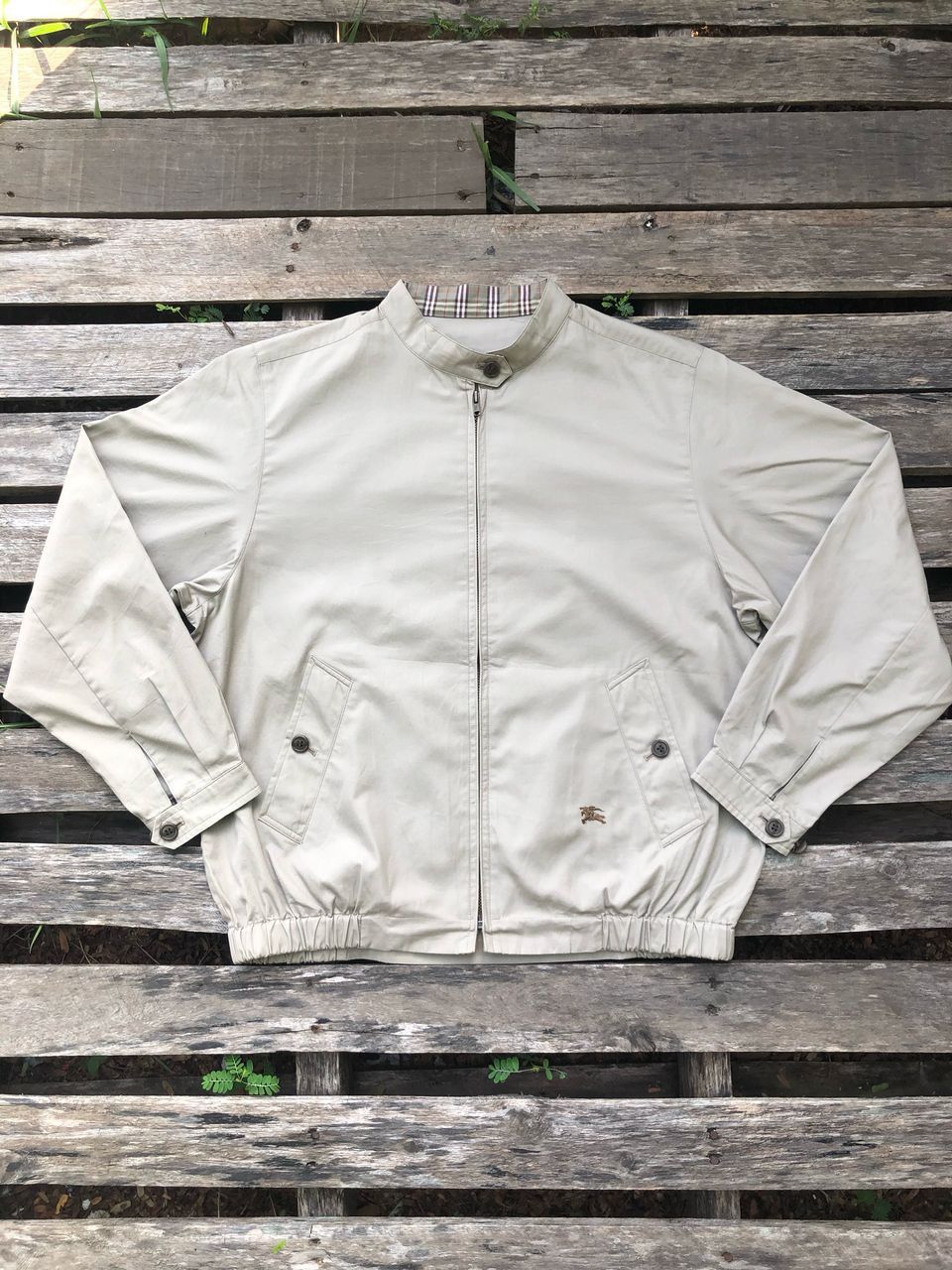Burberry × Vintage Vintage 80s Burberrys Nova Check Jacket Size US S / EU 44-46 / 1 - 2 Thumbnail