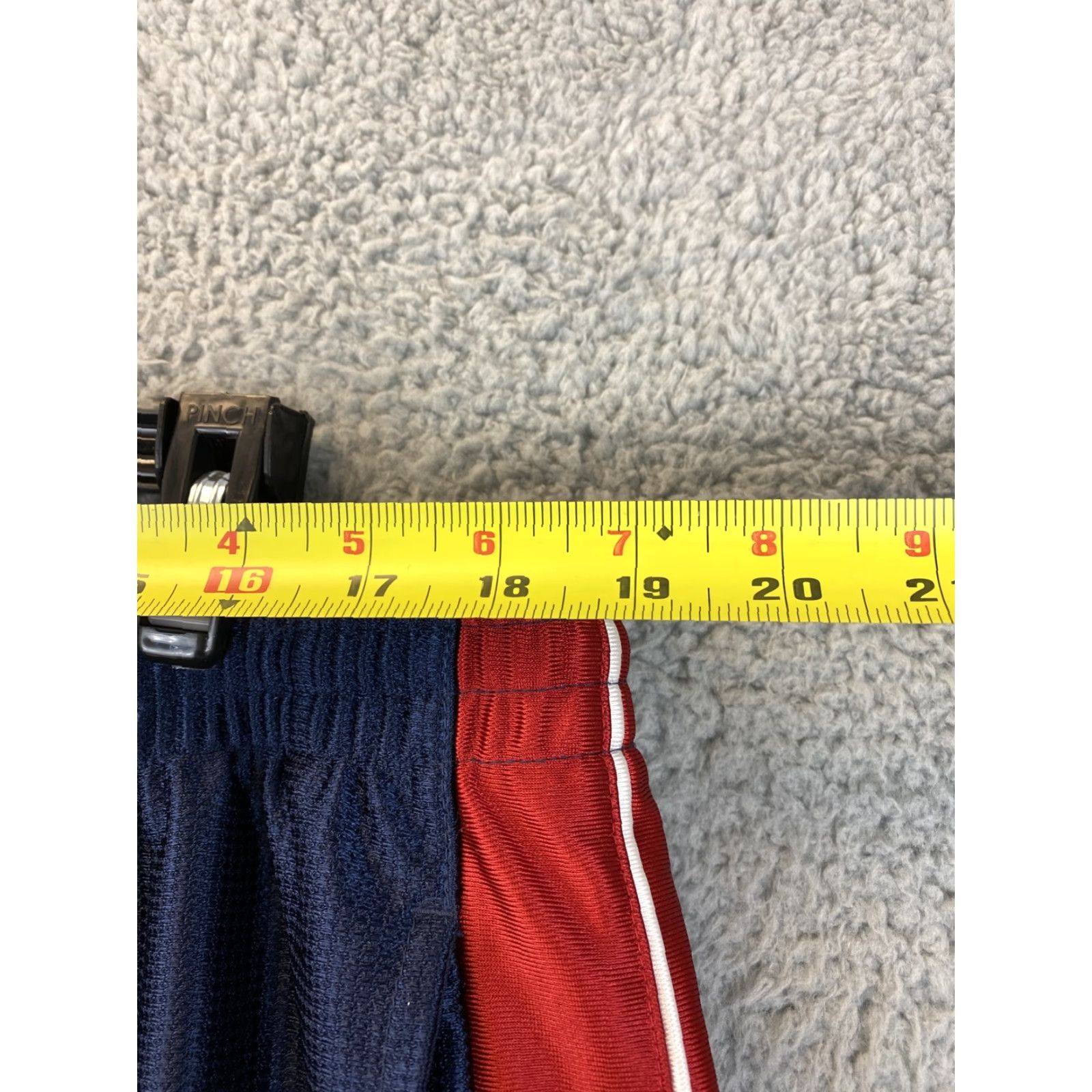 Nike VINTAGE Nike Swoosh Basketball Shorts 2XL Blue Red Men's Activewear Size US 39 - 5 Thumbnail