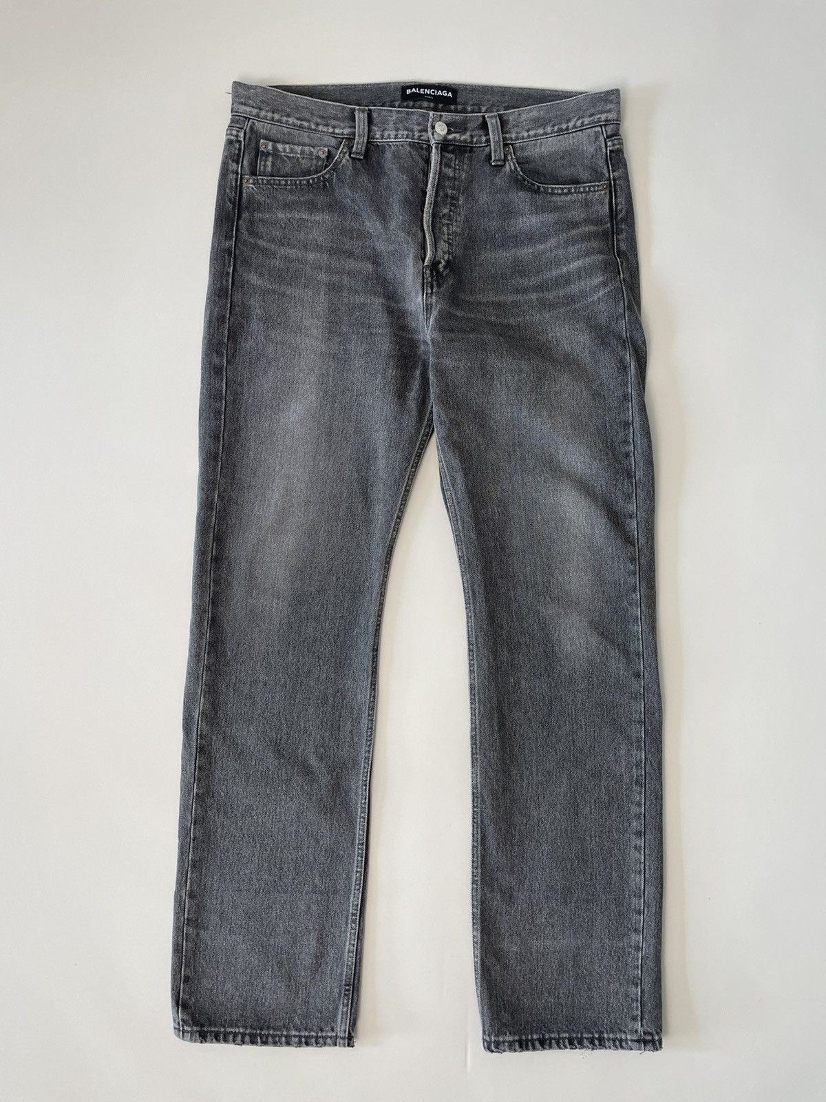 Balenciaga Balenciaga Dirty Wash Baggy Denim | Grailed