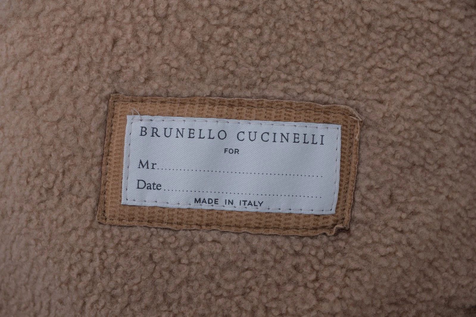 Brunello Cucinelli NEW Brunello Cucinelli Shearling Biker Brown Small Size US S / EU 44-46 / 1 - 7 Thumbnail