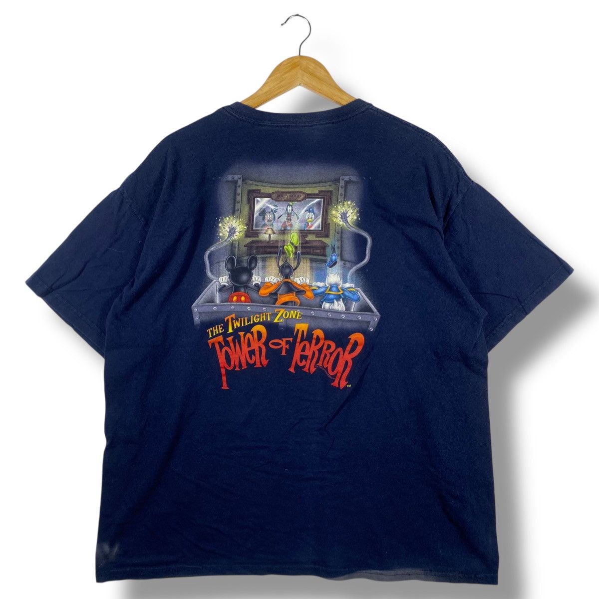Disney Vintage The Twilight Zone TOWER OF TERROR Disney Cartoon Size US XL / EU 56 / 4 - 1 Thumbnail