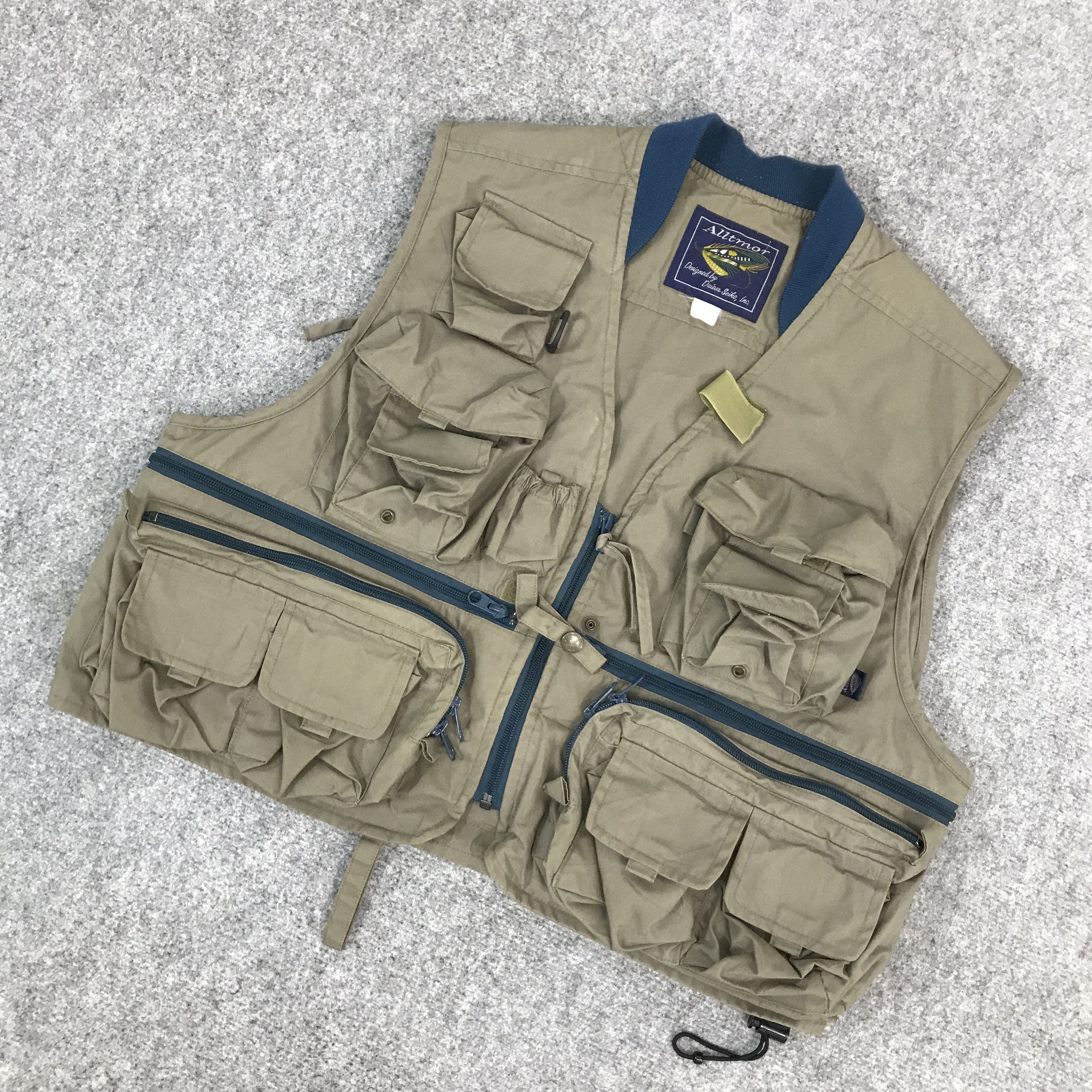 Japanese Brand ALLTMOR TACTICAL POCKET FISHING VEST JACKET Size US L / EU 52-54 / 3 - 5 Thumbnail