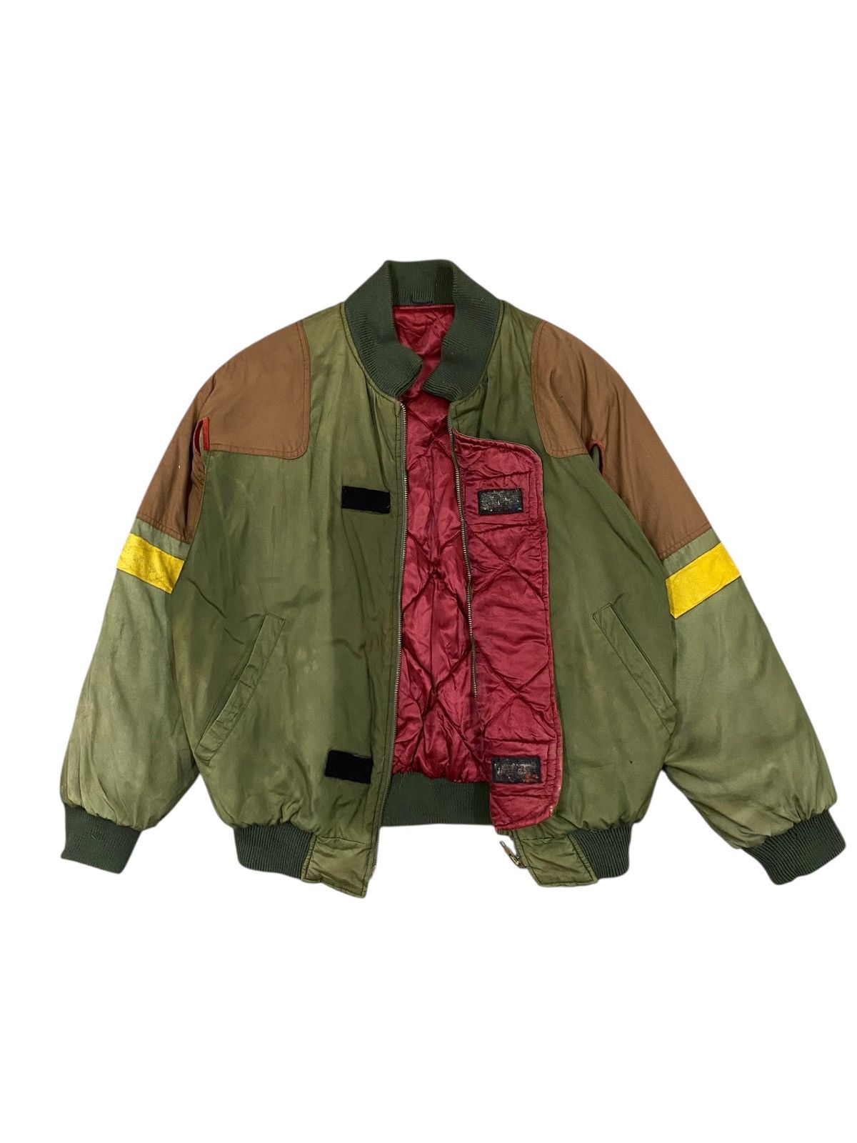 Vintage Vtg 70s Bomber Jacket Size US M / EU 48-50 / 2 - 4 Thumbnail