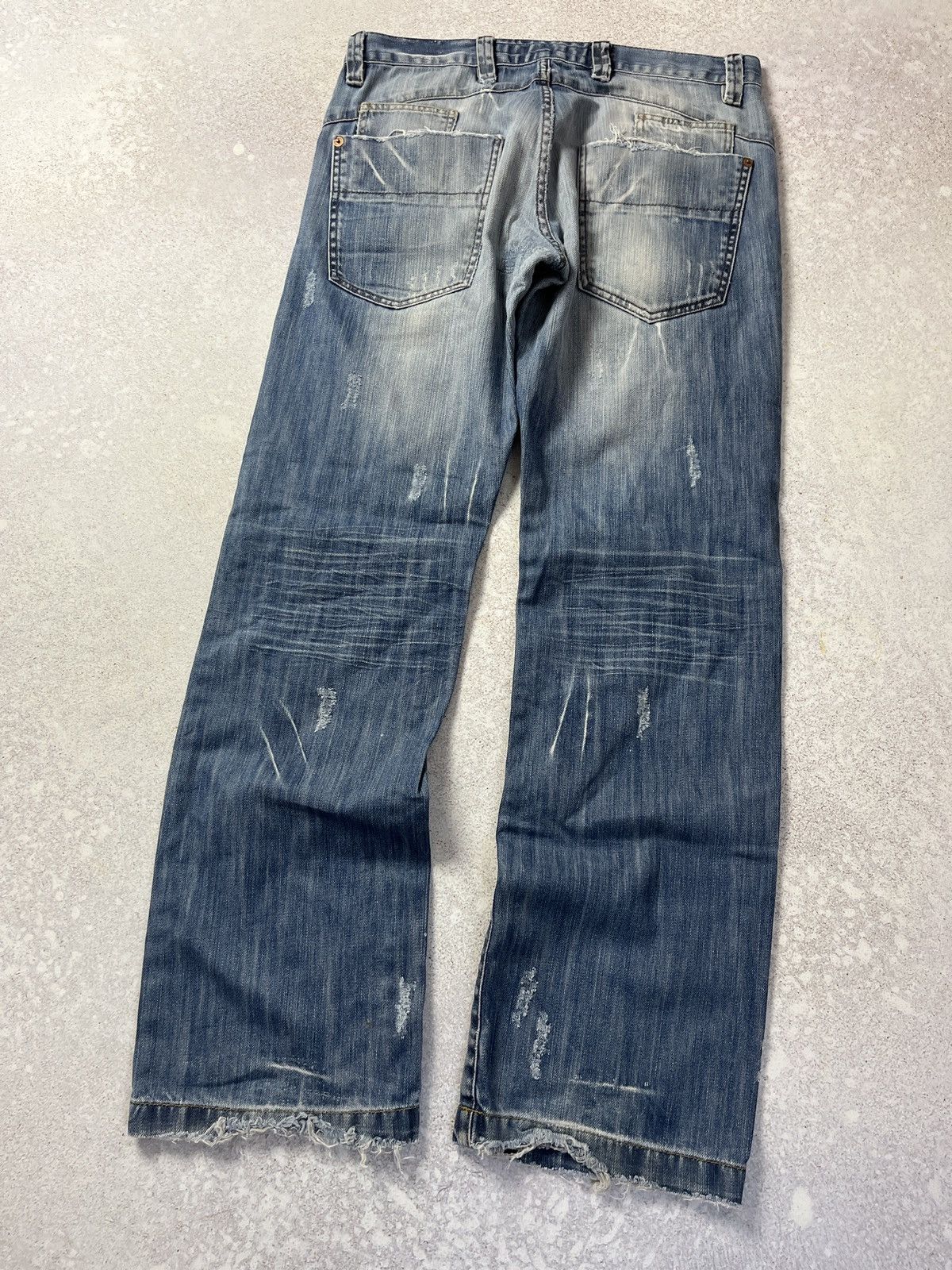 Japanese Brand × Vintage Vintage Japanese Cipobaxx Japanese Archival Patchwork jeans Size US 33 - 4 Thumbnail