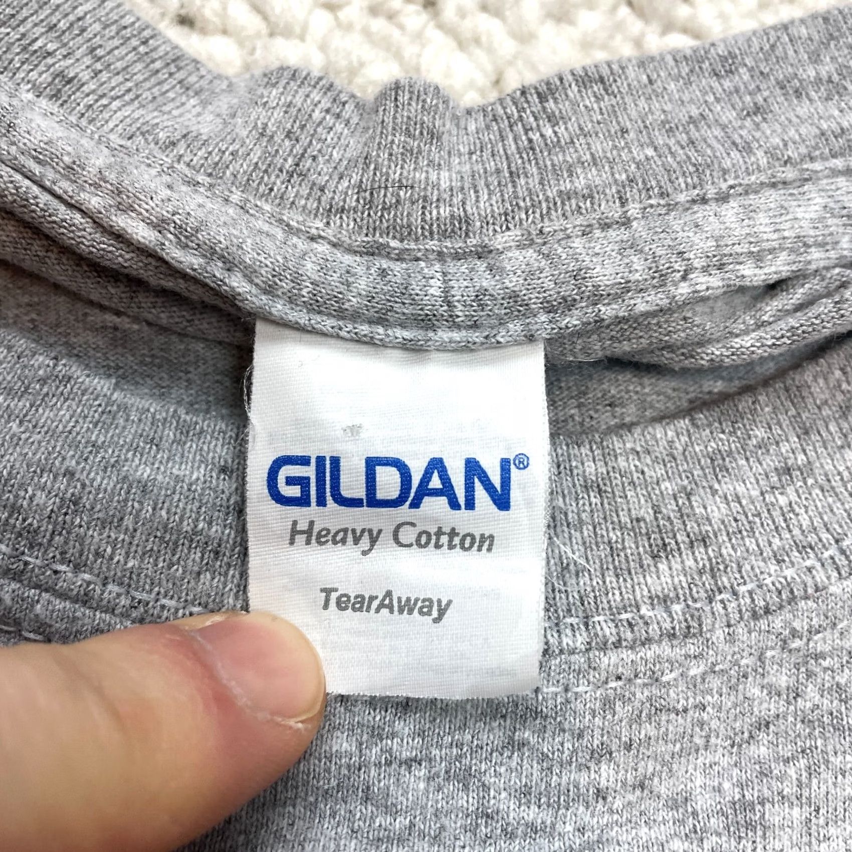 Gildan Gildan Heavy Cotton Shirt Mens 3XL Gray Talkin Gospel to the Streets Logo T-Shirt Short Sleeve Crew Neck Jersey Cotton Vintage No Size US XXL / EU 58 / 5 - 5 Thumbnail