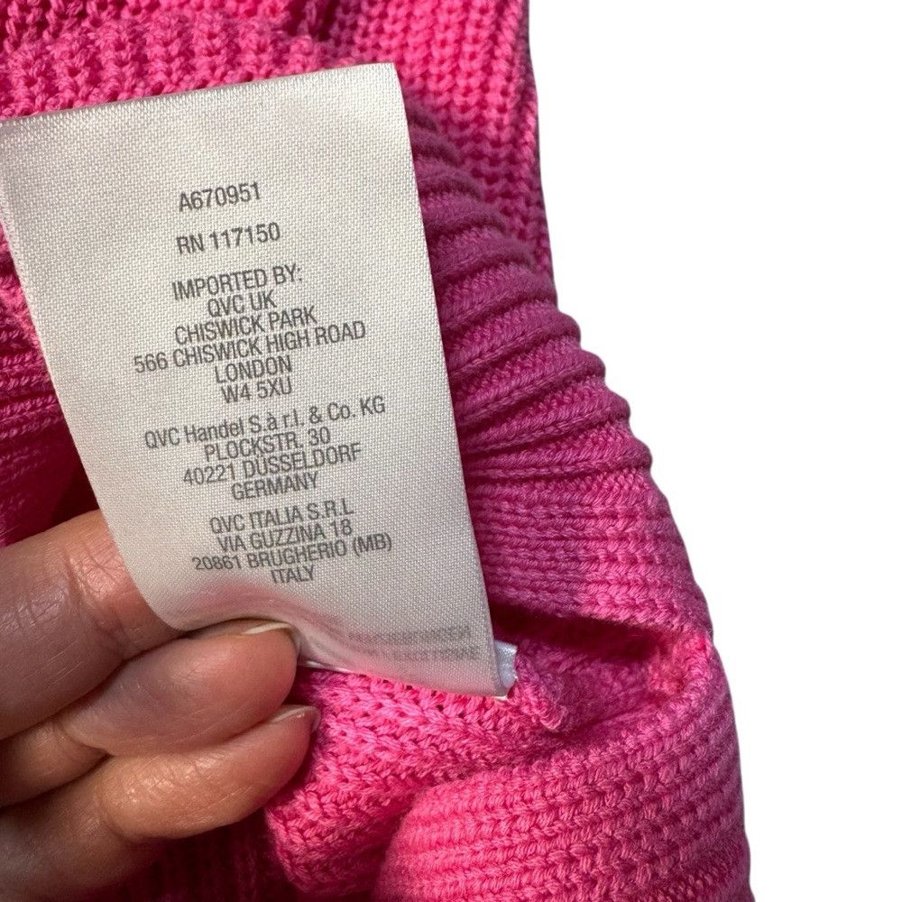 Other Jingle Belles by Kim Gravel Merry Messages Shaker Knit Pink Size S / US 4 / IT 40 - 8 Thumbnail
