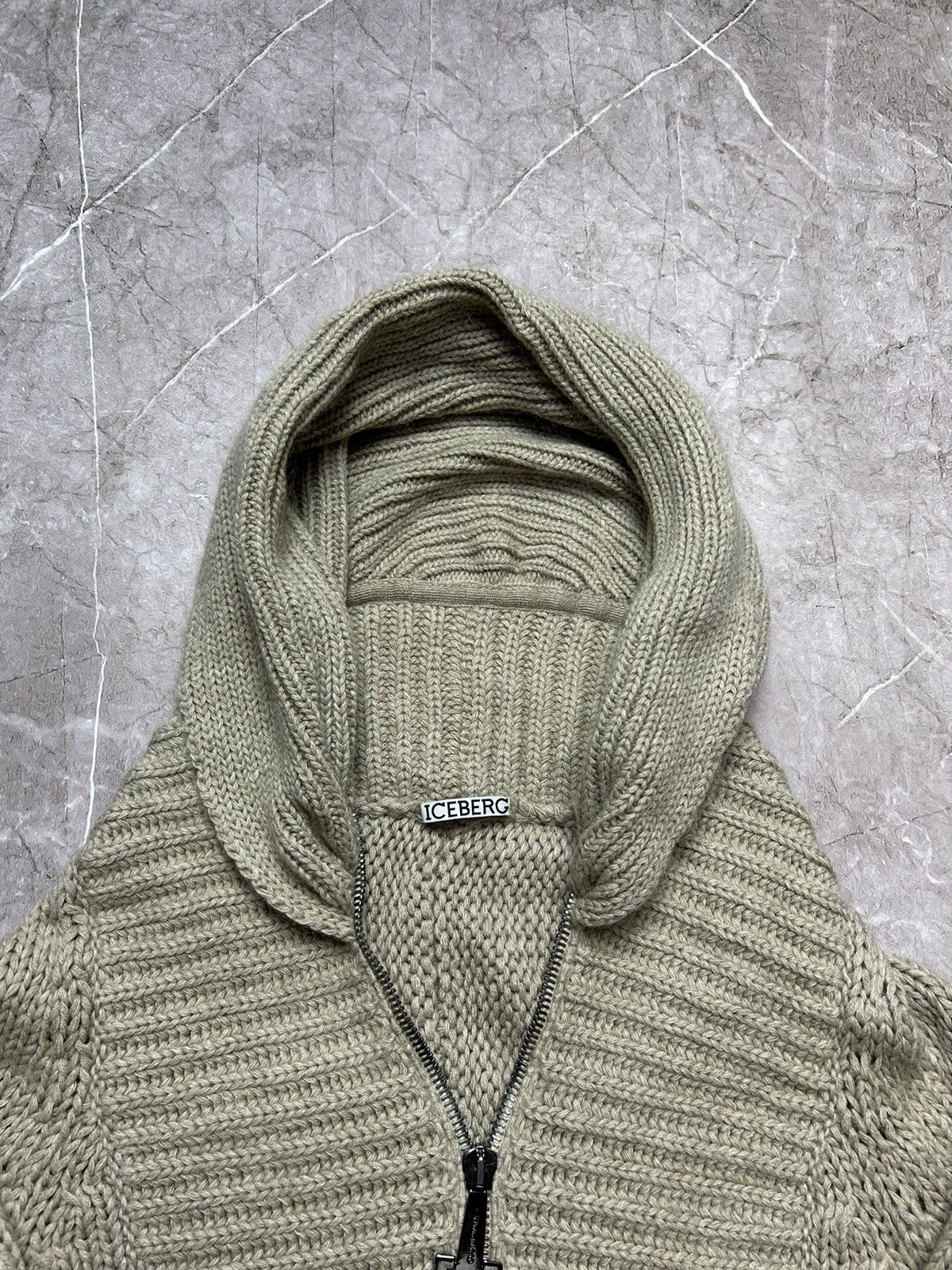 Iceberg × Other Iceberg Knitwear zip Avantgarde Size L / US 10 / IT 46 - 4 Thumbnail