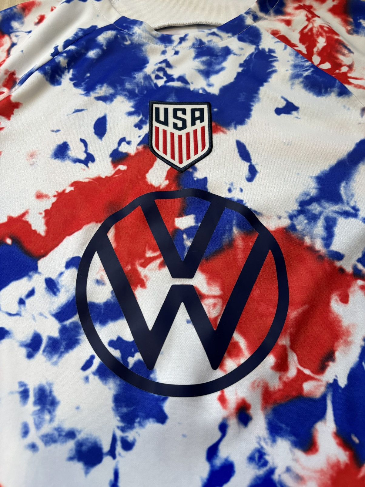Nike USMNT 2022 World Cup Pre-Match Jersey Size US S / EU 44-46 / 1 - 2 Thumbnail