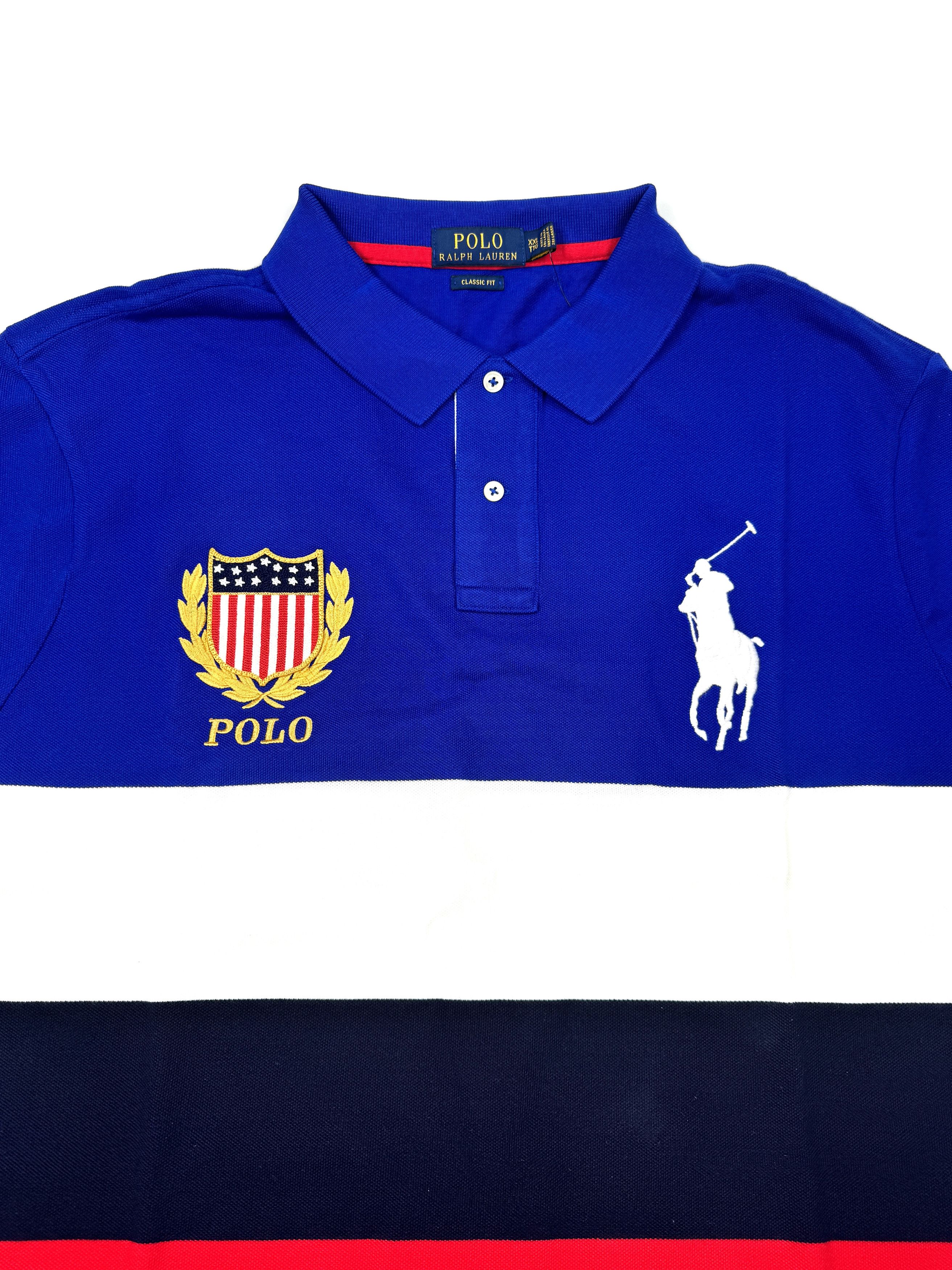 Polo Ralph Lauren POLO RALPH LAUREN XXL CLASSIC FIT SHIELD MESH POLO SHIRT Size US XXL / EU 58 / 5 - 4 Thumbnail