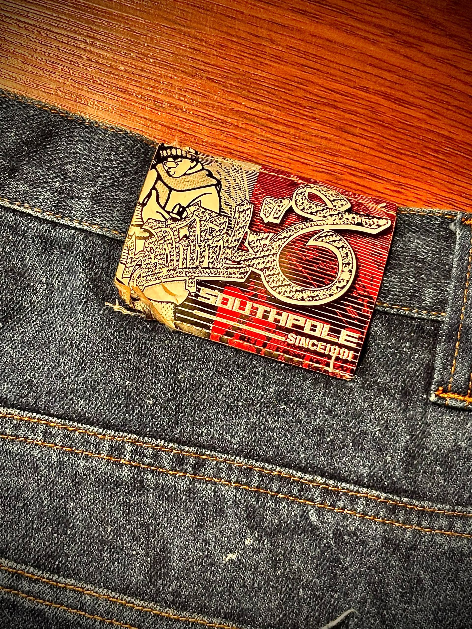 Southpole Vintage Y2K South pole B-Boy Denim Collection Size US 36 / EU 52 - 3 Thumbnail