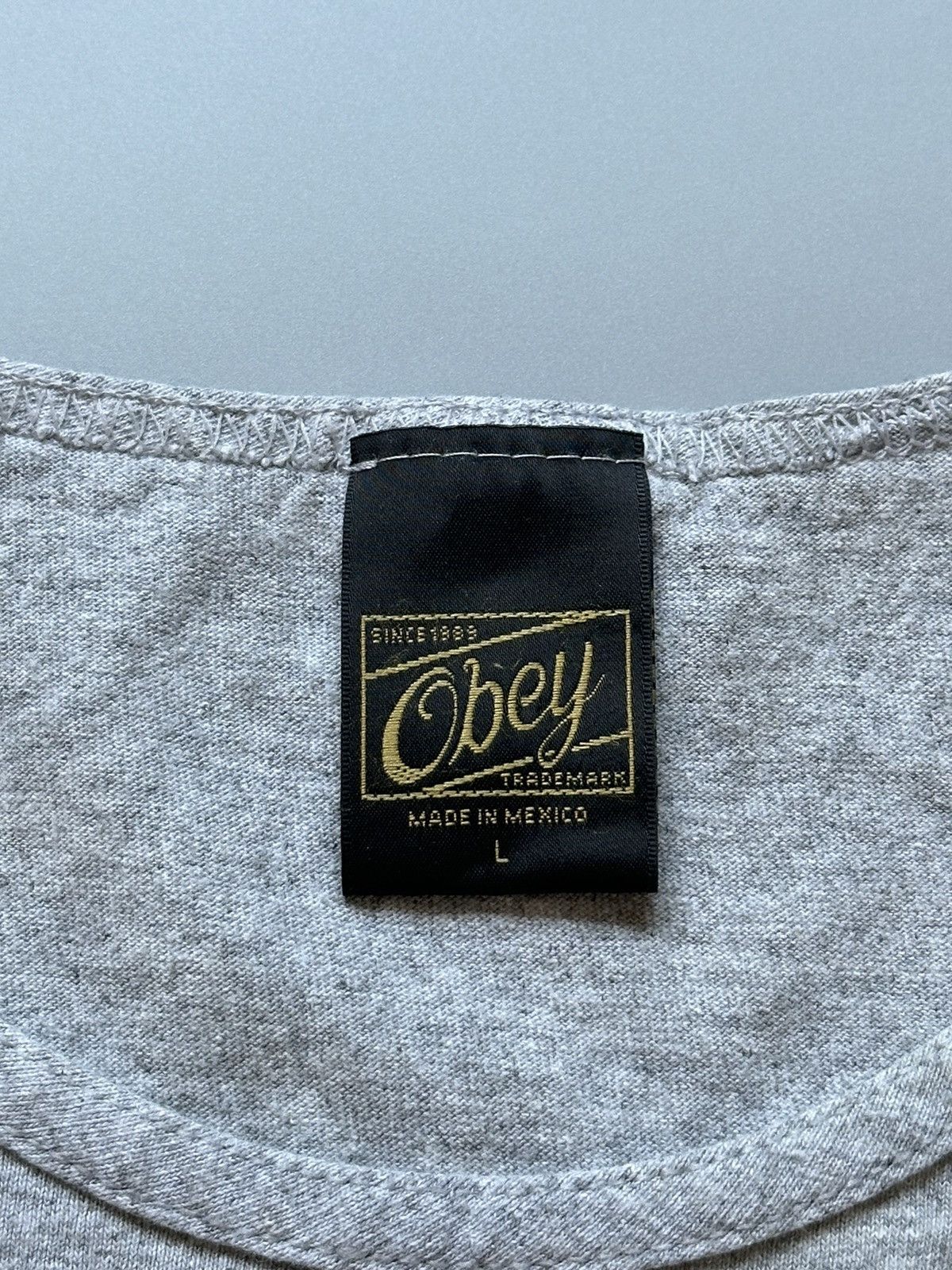 Obey Vintage OBEY Tank Top y2k Graffiti Streetwear Sleeveless Tee Size US L / EU 52-54 / 3 - 4 Thumbnail