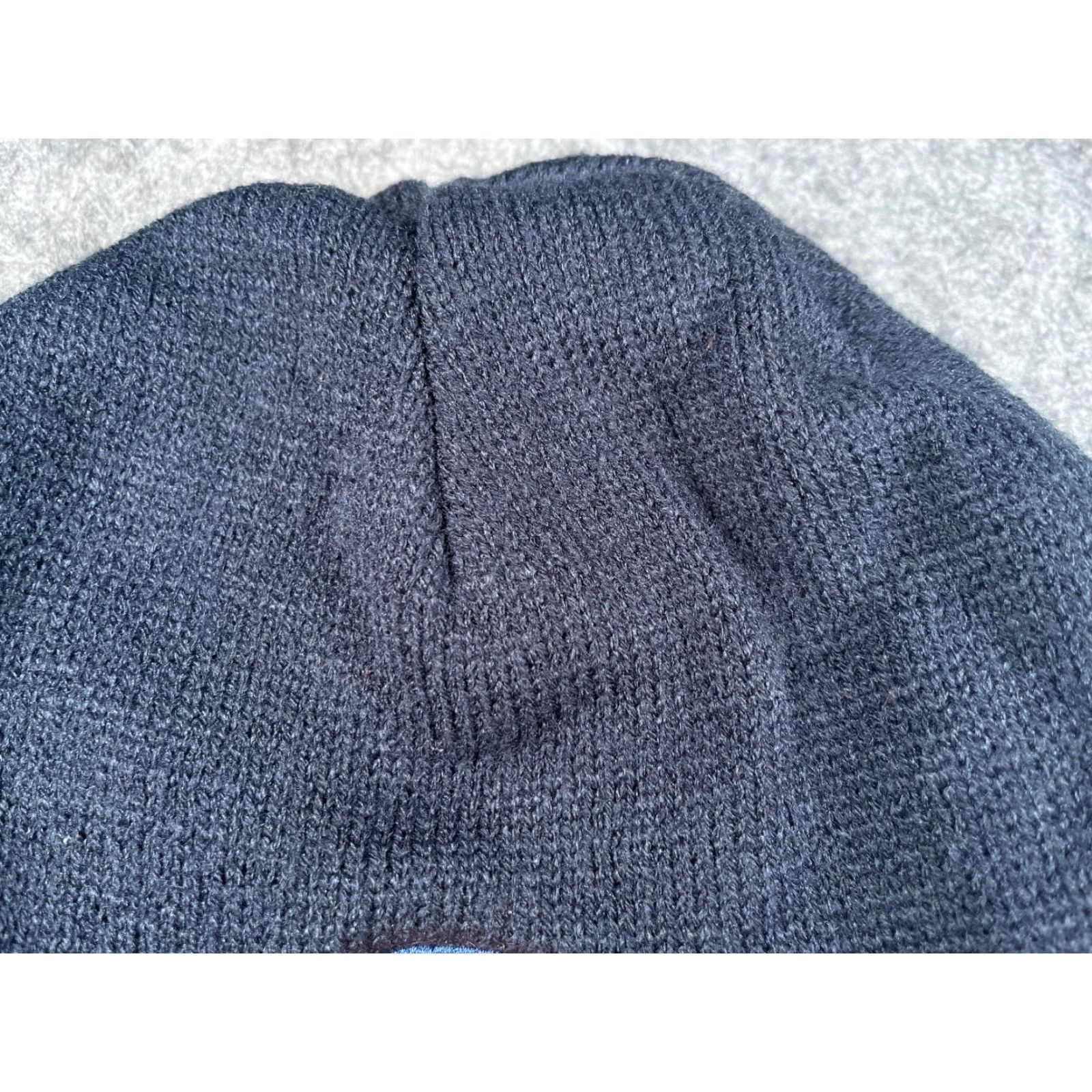 Port & Company Crossroads School Beanie Toque Adult One Size Blue Knit Acrylic Poly Lined Hats Unisex Size ONE SIZE - 3 Thumbnail
