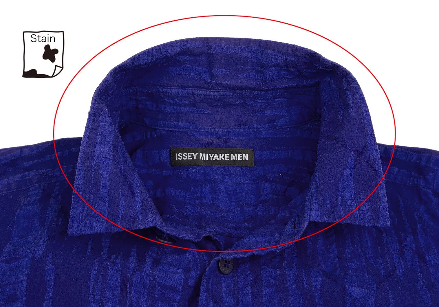 Issey Miyake Random Ripple Stripe Shirt in Blue 4 Size US XL / EU 56 / 4 - 3 Thumbnail