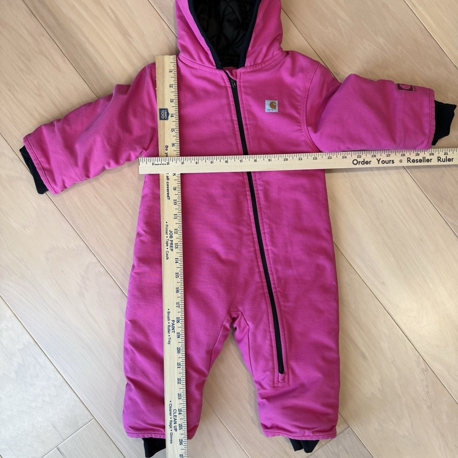 Carhartt Carhartt Duck Snowsuit Youth Girls 18 Month Cotton Canvas Size XXS / US 00 / IT 34 - 3 Thumbnail