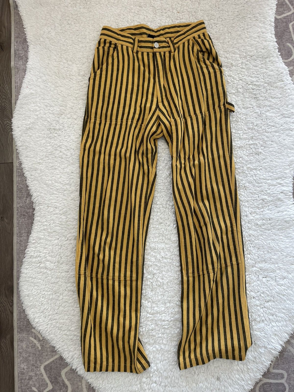 Stussy Stussy piper soft cargo woven striped pant Size 27" / US 4 / IT 40 - 1 Thumbnail