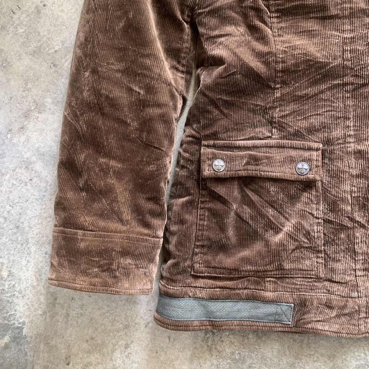 Japanese Brand Ozz On Corduroy Hooded Utility Jacket 18.5x27.5” Size S / US 4 / IT 40 - 2 Thumbnail