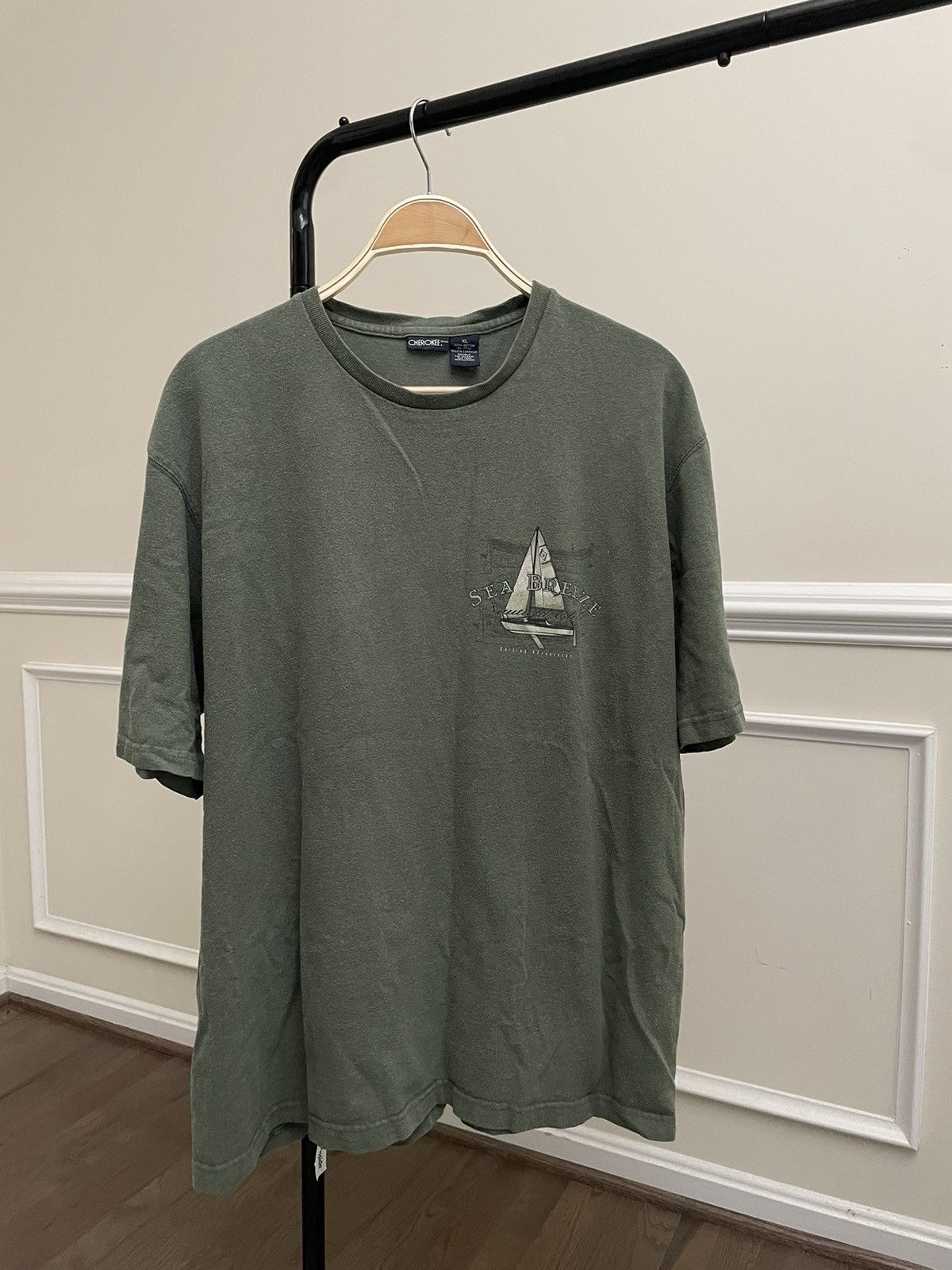 Vintage Vintage Y2K Boat Graphic Tee Shirt Unsoundrags Hanes Size US L / EU 52-54 / 3 - 2 Thumbnail
