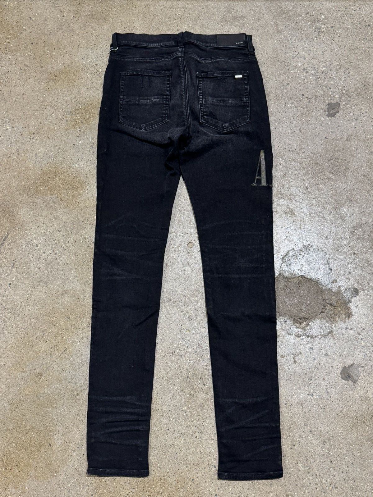 Amiri Amiri Core Logo Black Jeans NEW 1300$ Size US 31 - 2 Thumbnail